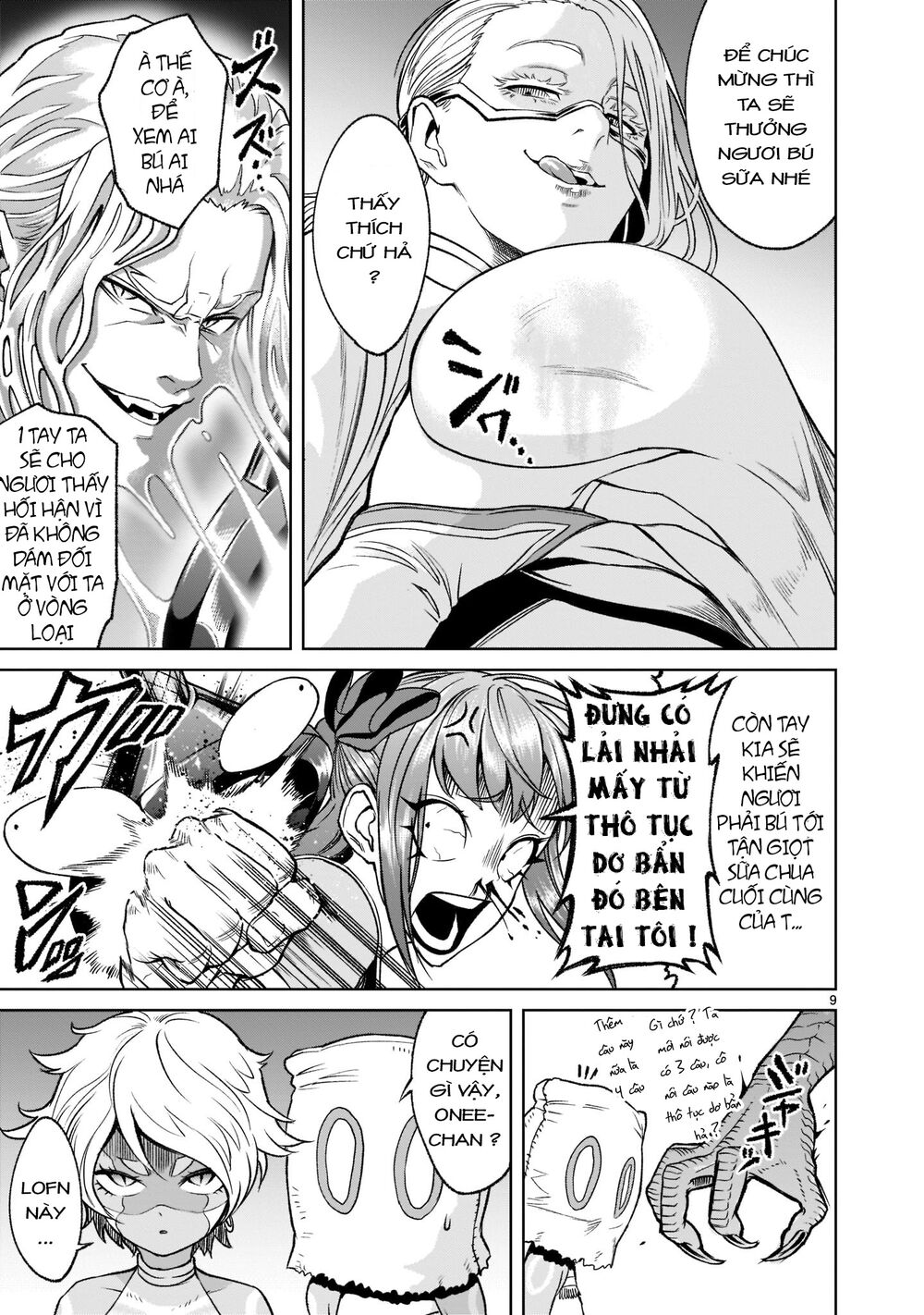 Đọc truyện hentai Vườn hoa hồng Saga - Chap 22: Hỗn loạn ～Weirdo-Fest～