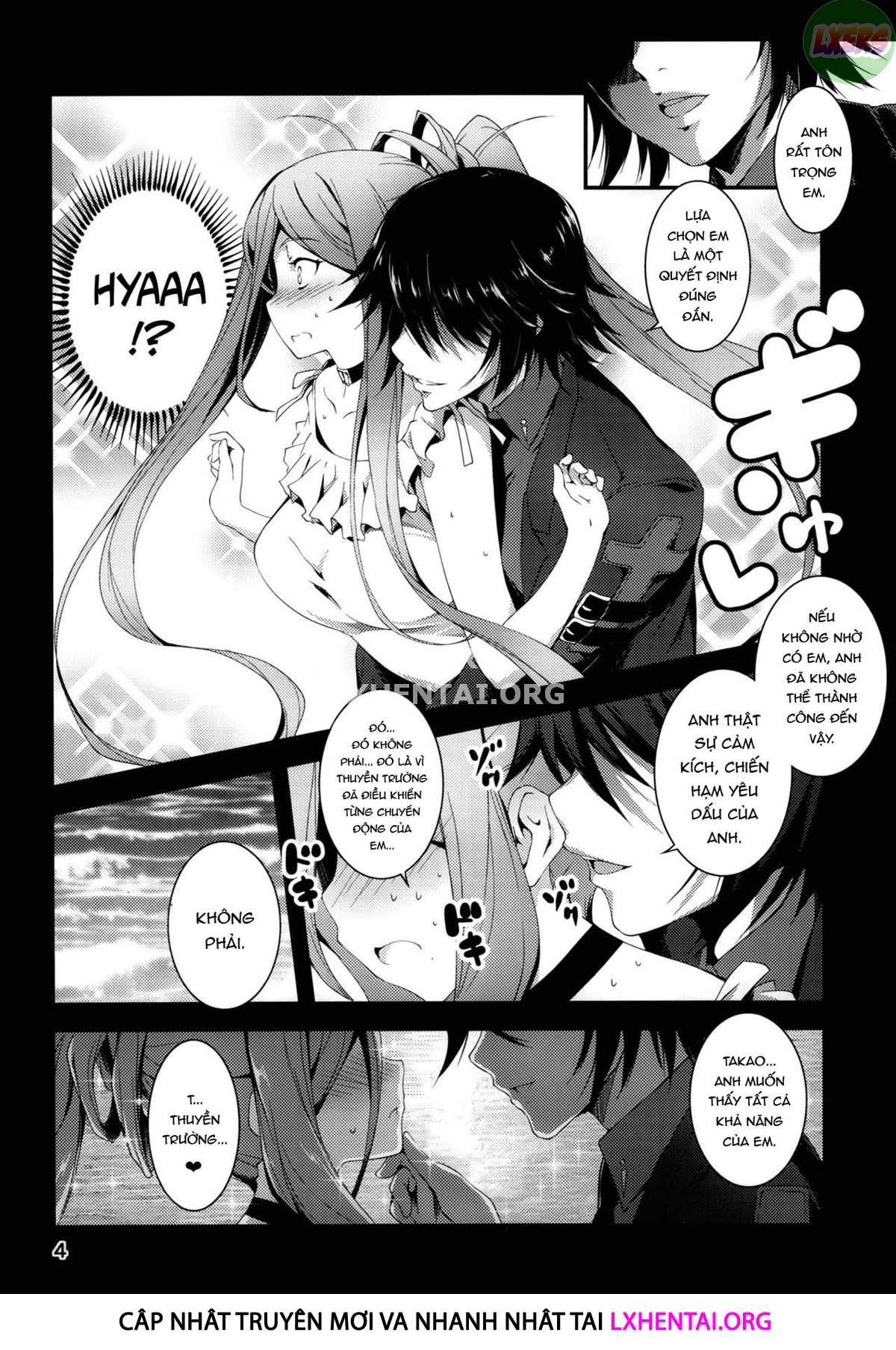 Đọc truyện hentai Takao Plug In! - Oneshot