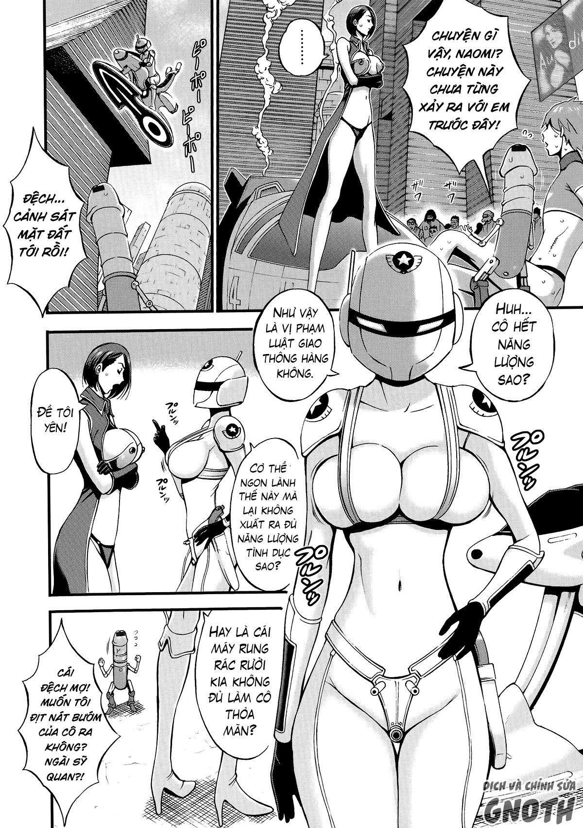 Đọc truyện hentai The Otaku In 2200 A.D - Chap 3