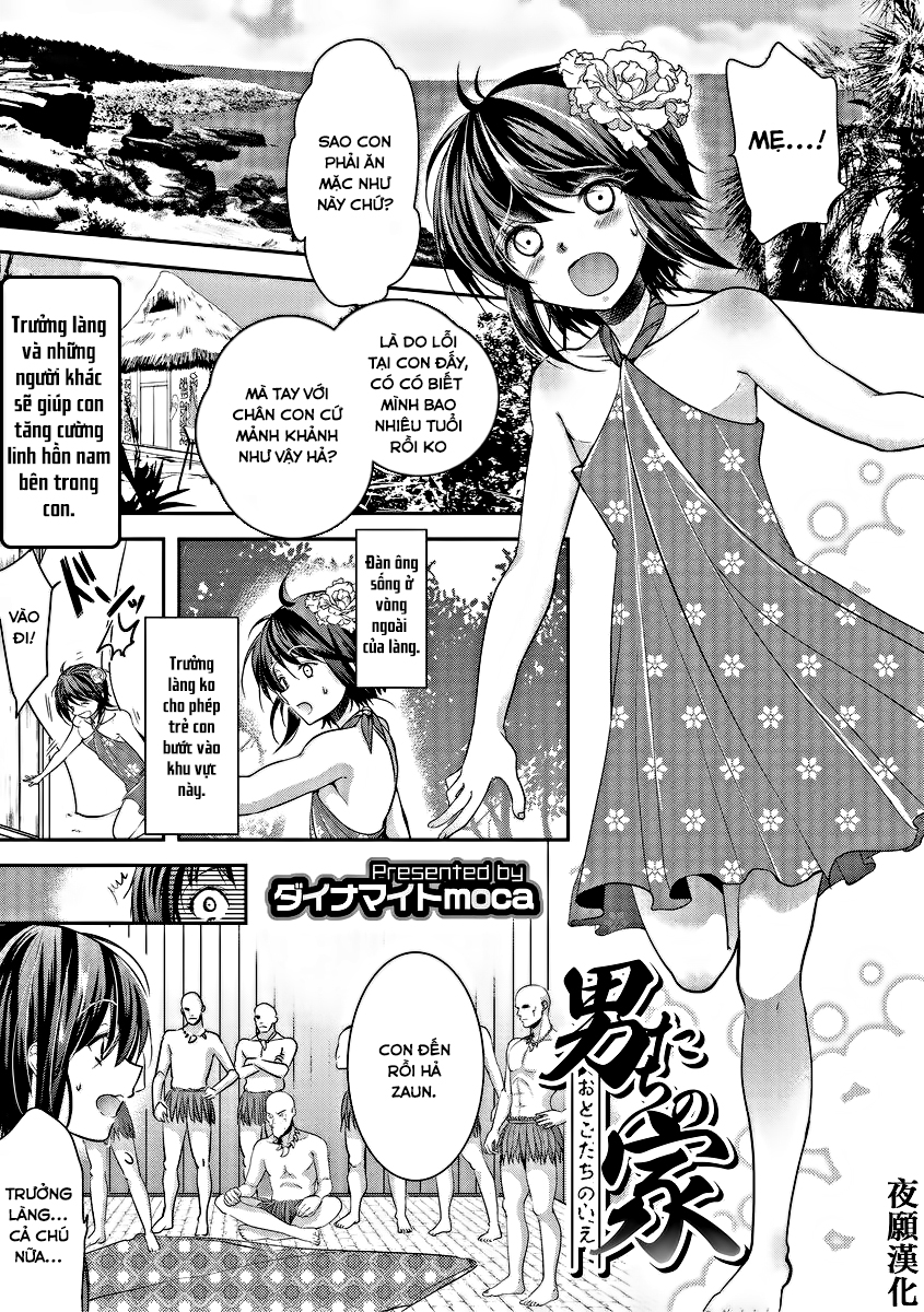Đọc truyện hentai Otokotachi no Ie - Oneshot