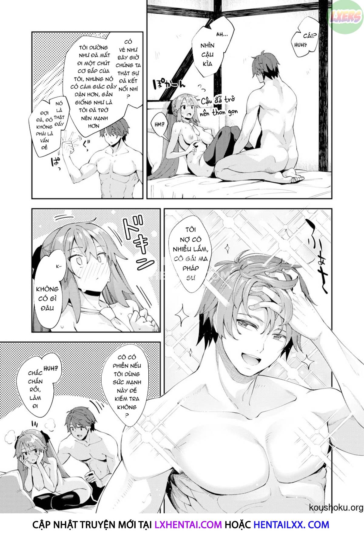 Đọc truyện hentai Kiếm may mắn ở dị giới - Chap 1