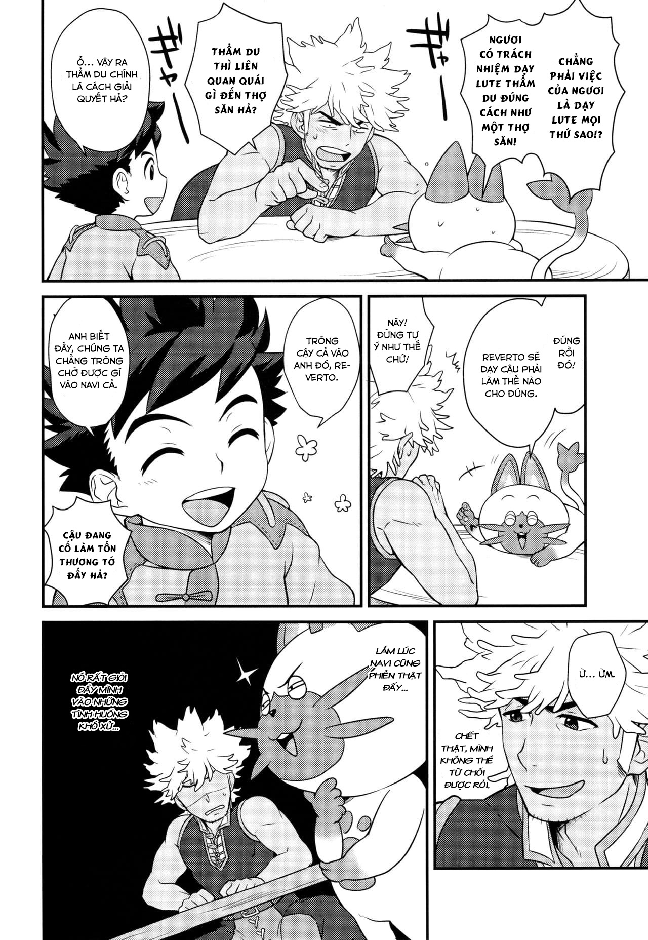 Đọc truyện hentai Tadashii Kizuna no Awasekata (Monster Hunter) - Oneshot