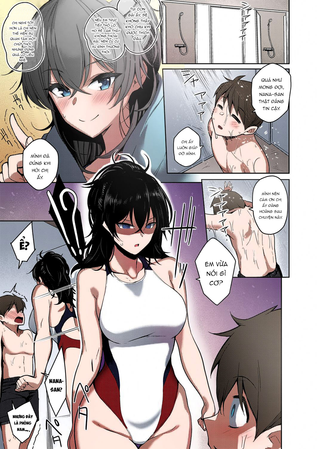 Đọc truyện hentai Onee-chan wa Shinpaishou - Oneshot (ver màu)