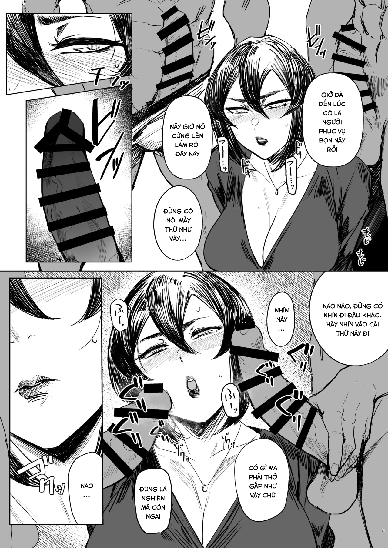 Đọc truyện hentai Hoa hồng rực rỡ cùng em gái - Chap 2