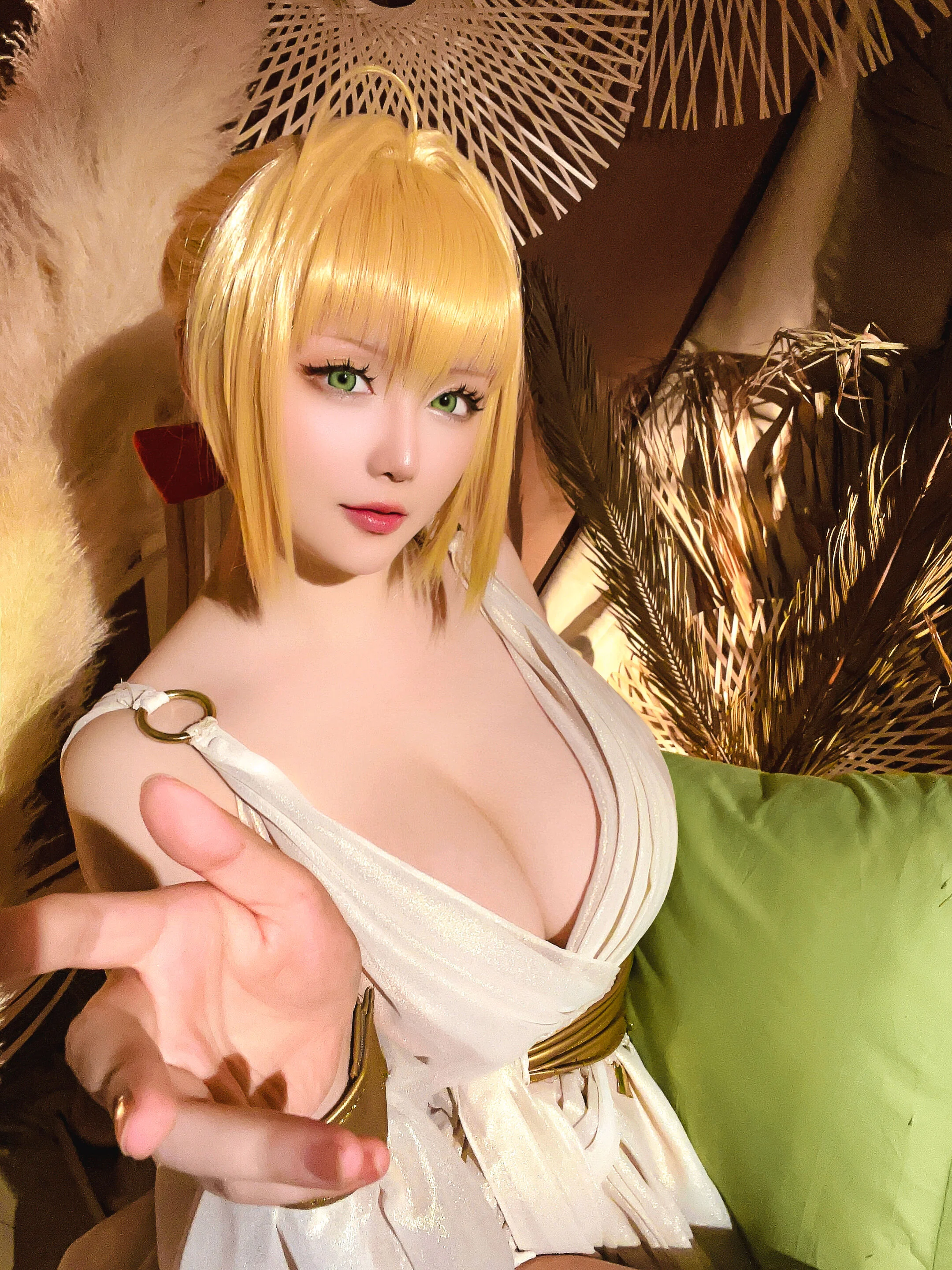 Đọc truyện hentai Tuyển tập Albums siêu phẩm Cosplay - Chap 256 - Plan B FATE-Nero Pajamas