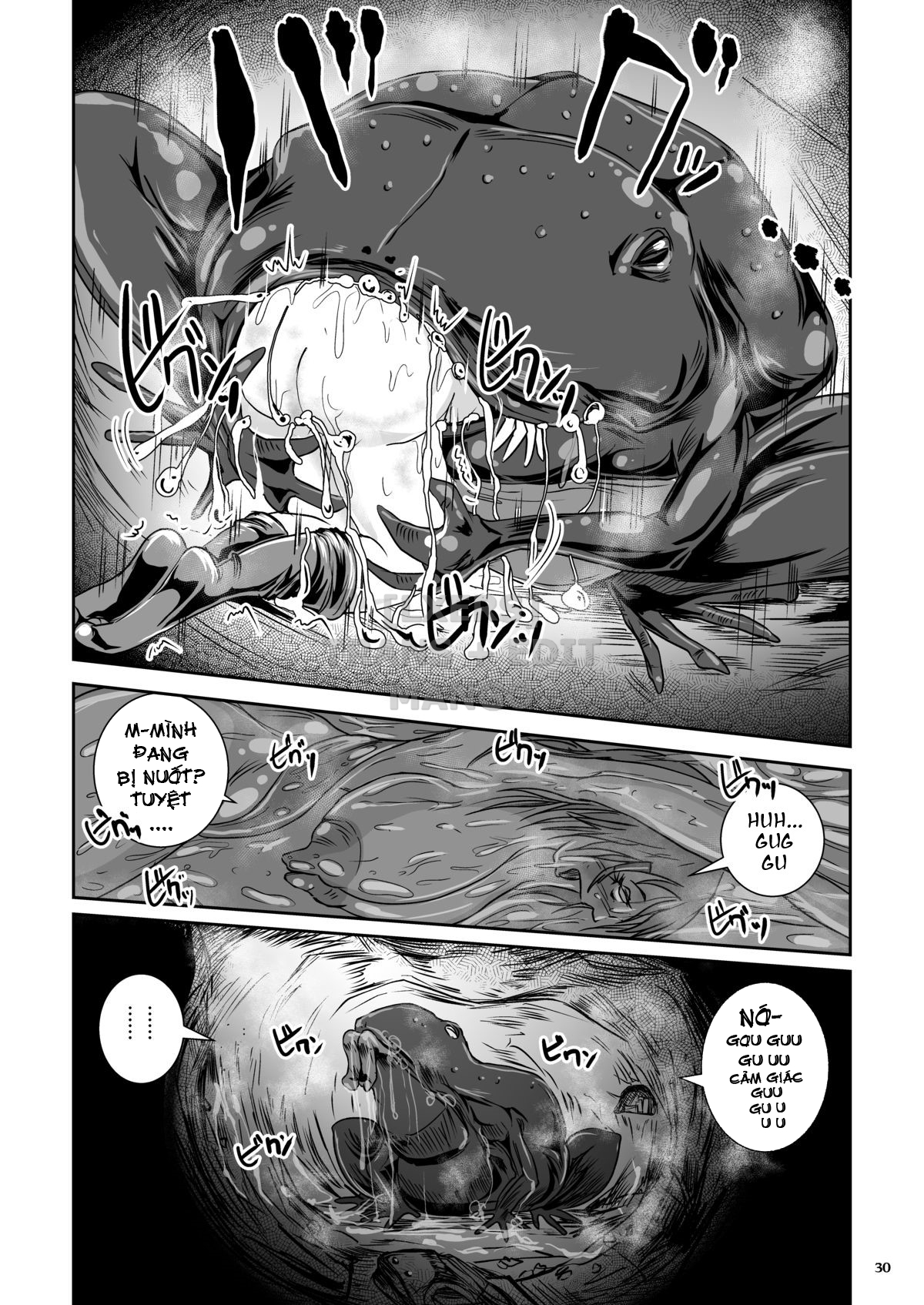 Đọc truyện hentai Atsui Suana De Ase-Ippai No Kaeru Kan - Oneshot