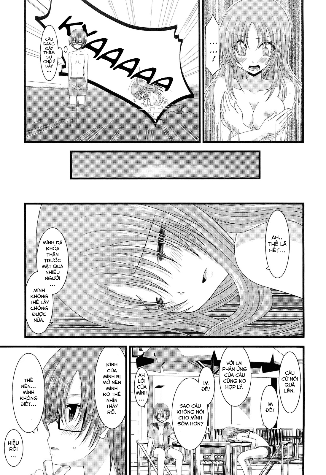 Đọc truyện hentai Cô gái thích khoả thân - Chap 8