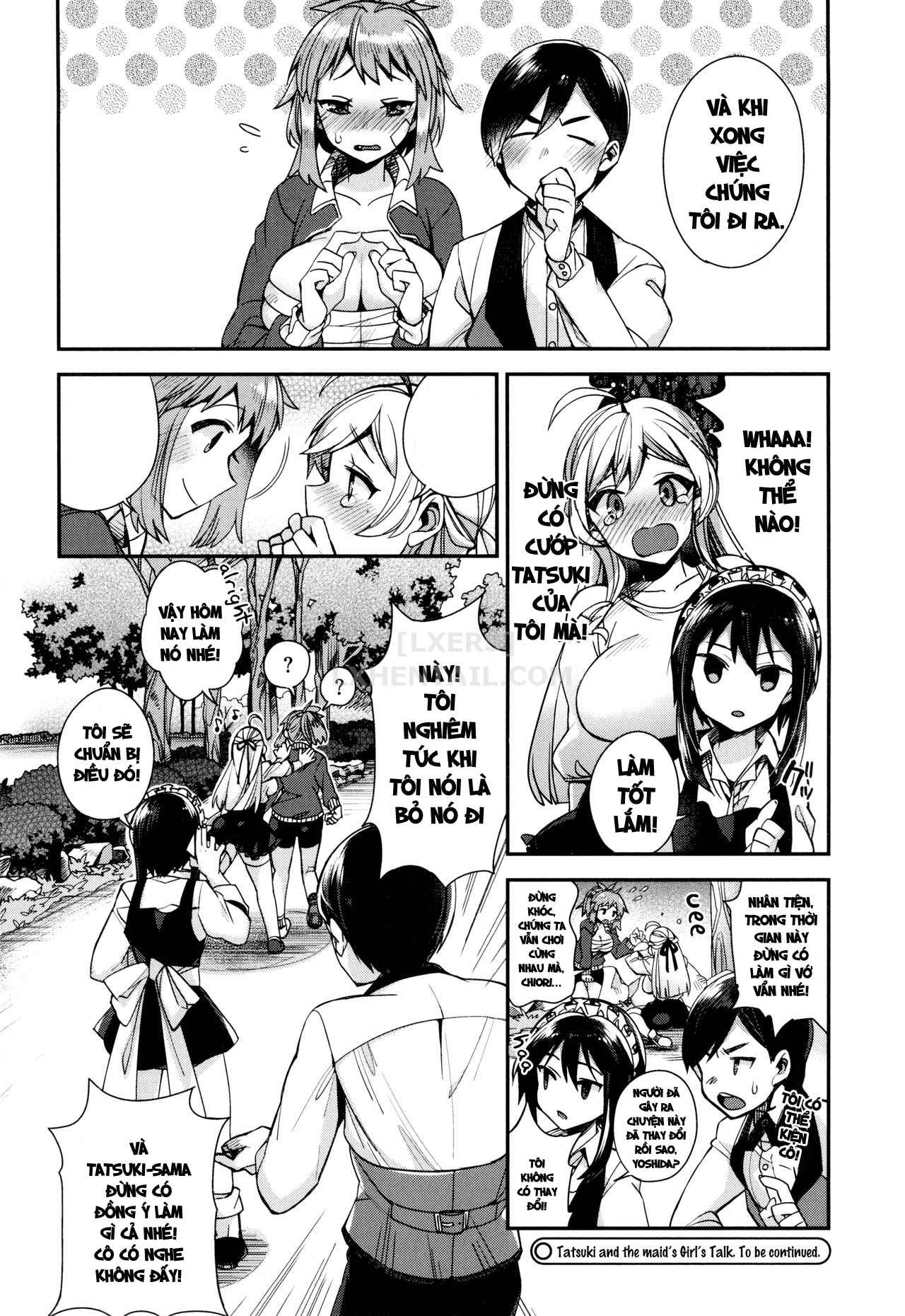 Đọc truyện hentai Ojou-Sama To Maid No Midara Na Seikatsu - Chap 3