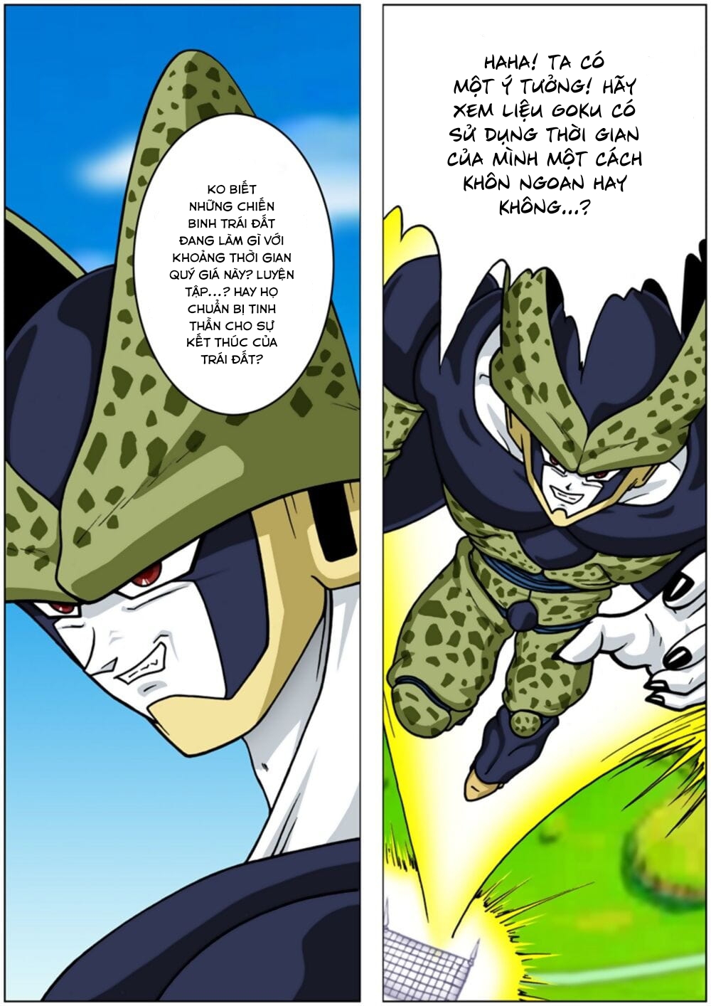 Đọc truyện hentai Giờ mới biết trước ngày đánh với cell goku luyện tập thế nào - Chap 1