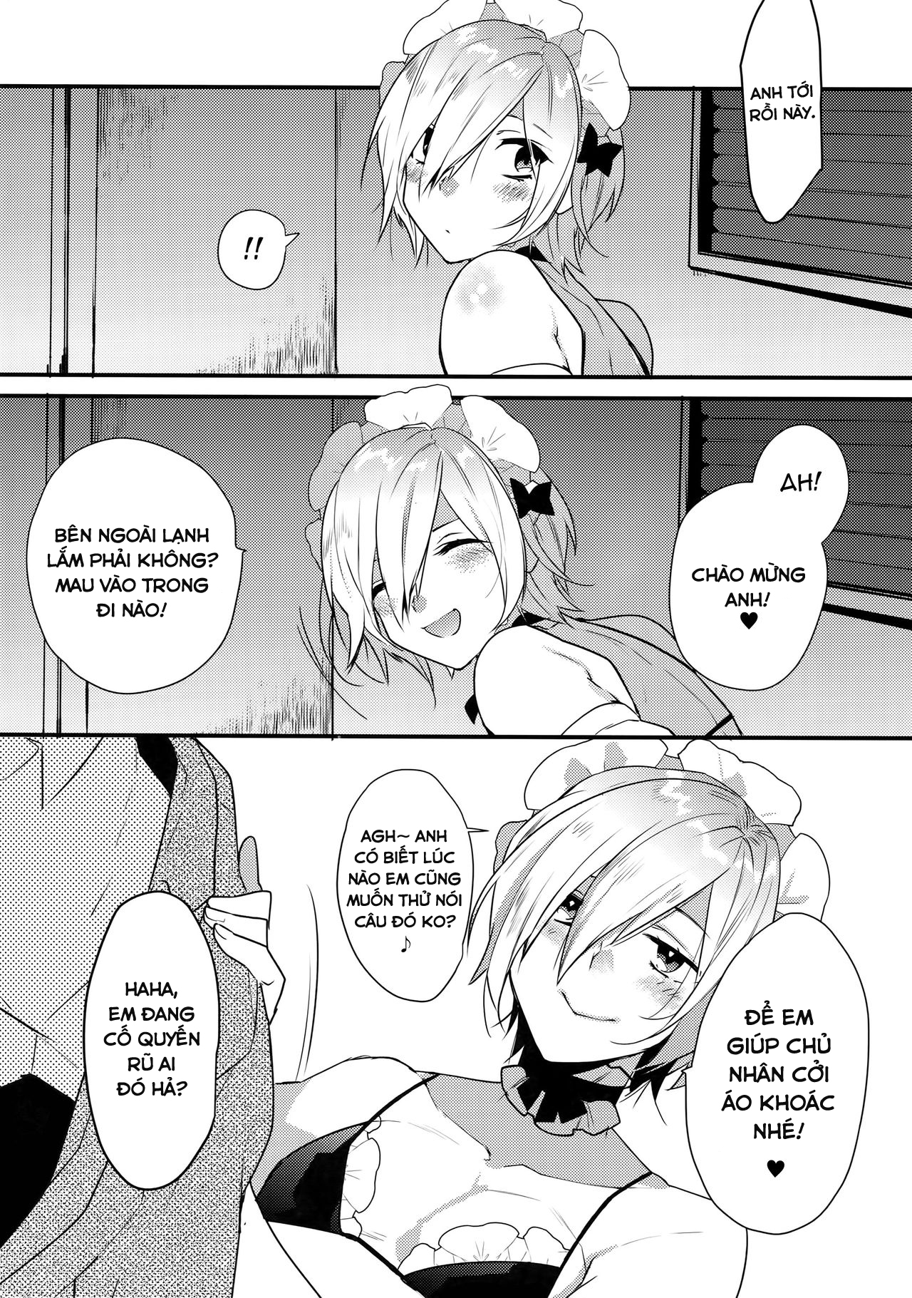 Đọc truyện hentai Dokidoki Mesu Ochi Gohoushi Challenge - Chap 2