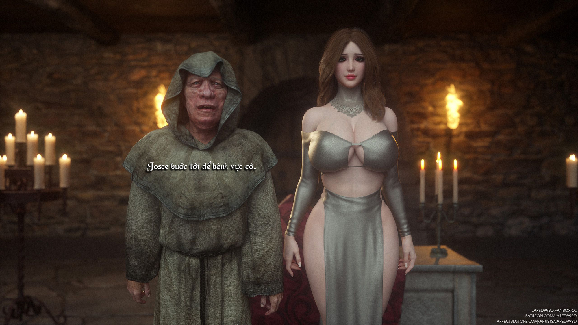 Đọc truyện hentai Fallen Lady - Vol 1 - Chap 1: Cuộc thẩm vấn