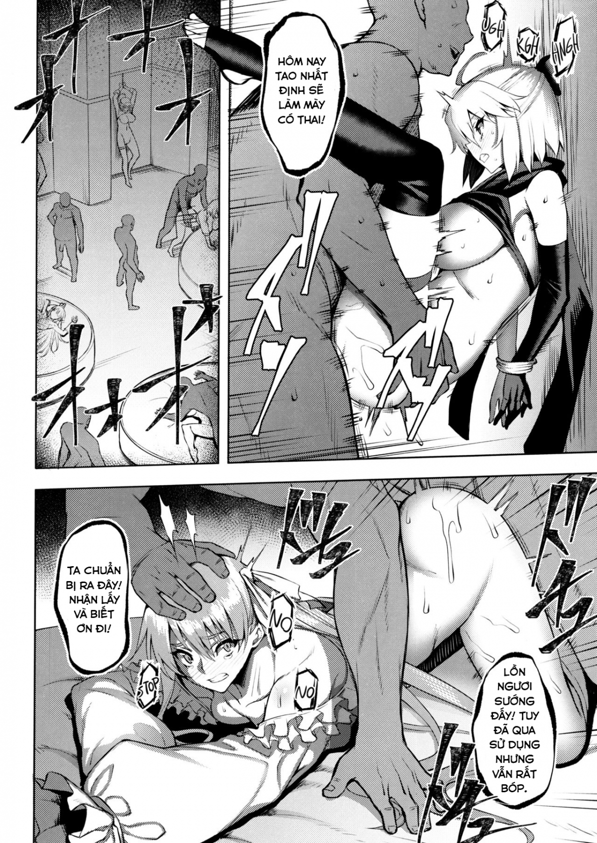 Đọc truyện hentai Eikou no Rakujitsu - Oneshot