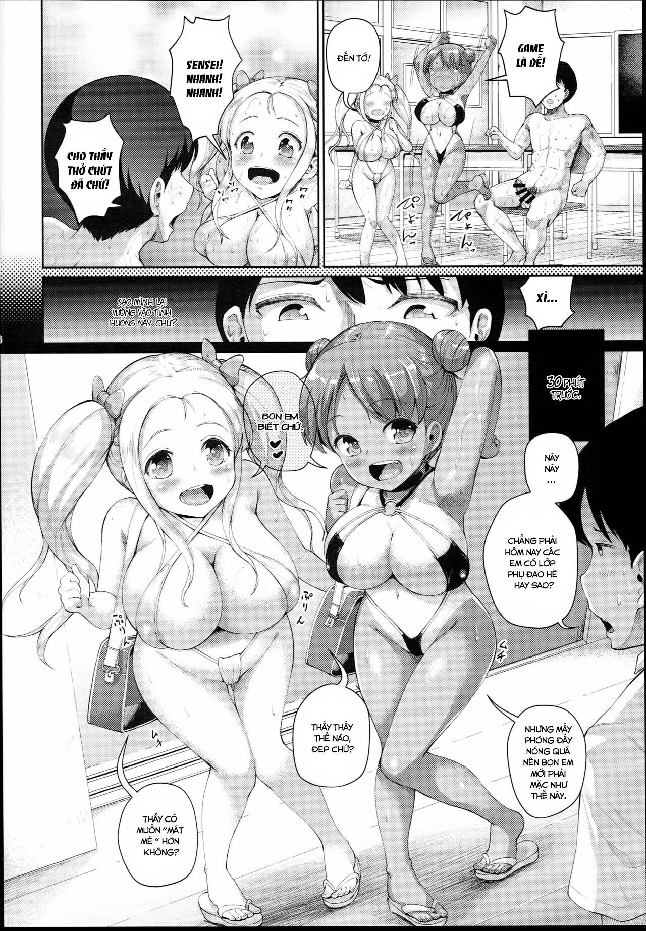 Đọc truyện hentai JS Gakuen - Chap 4