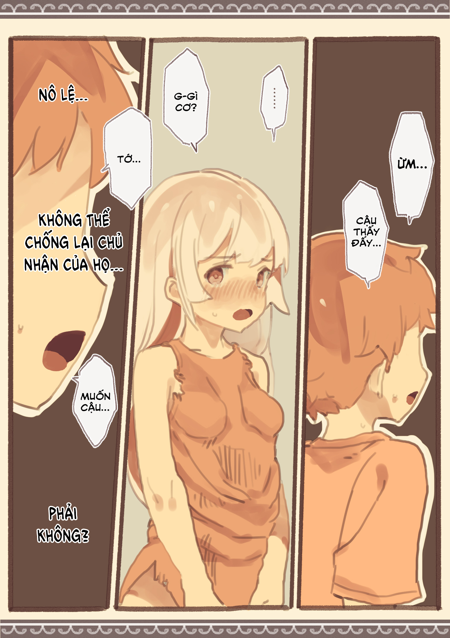 Đọc truyện hentai Cô Bạn Của Tôi Trở Thành Món Hàng Trong Chợ Nô Lệ - Oneshot