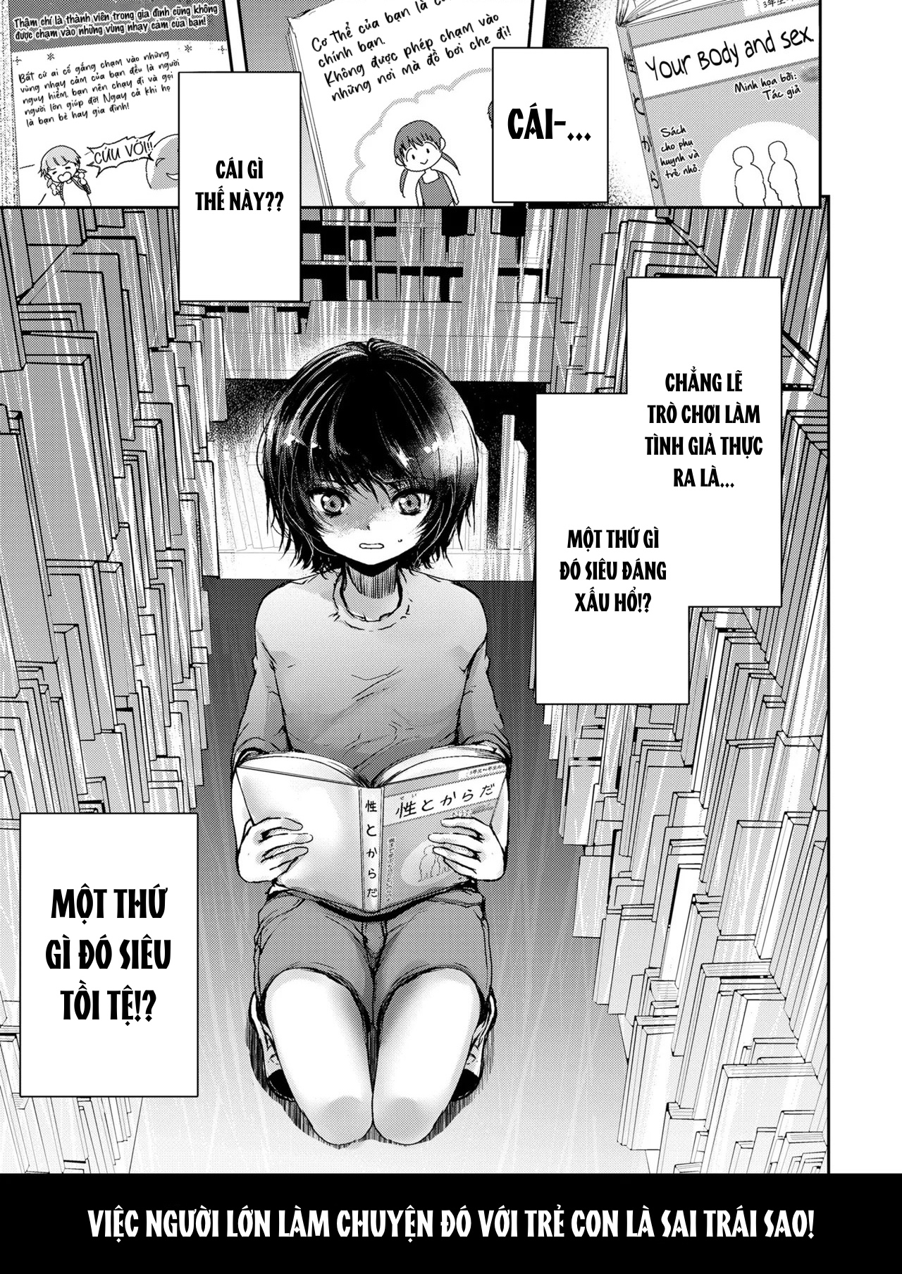 Đọc truyện hentai Naisho no Ecchi Gokko - Secret Immoral Play - Oneshot