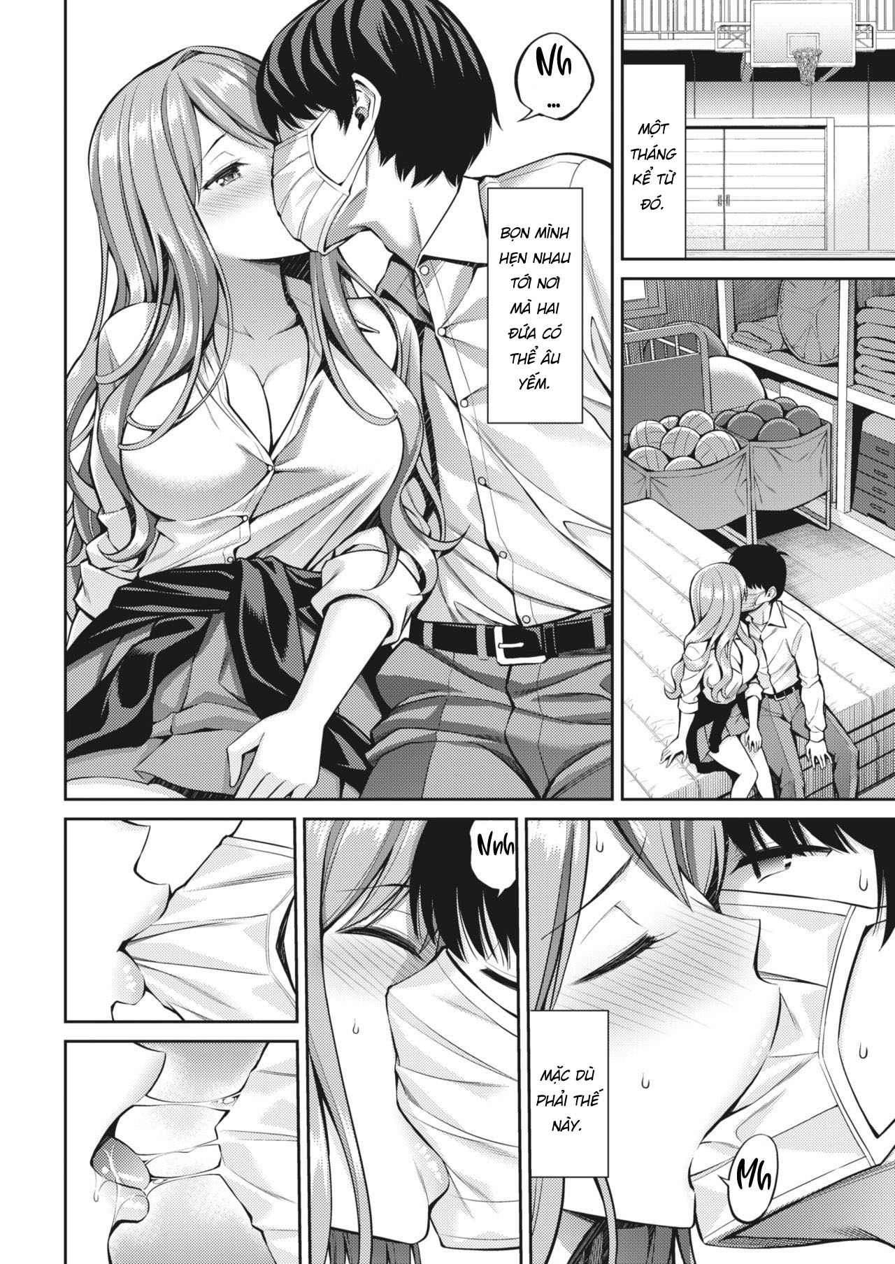 Đọc truyện hentai Tình yêu mùa dịch - Oneshot