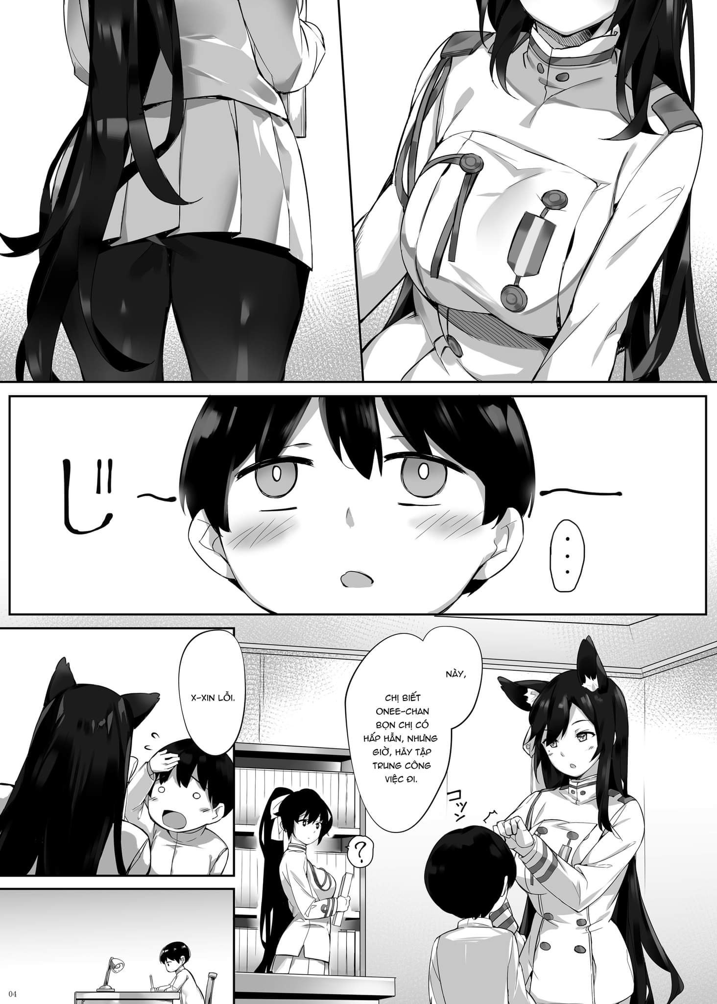 Đọc truyện hentai Friedrich no Shota Ama Haha Indeki (Azur Lane) - Oneshot