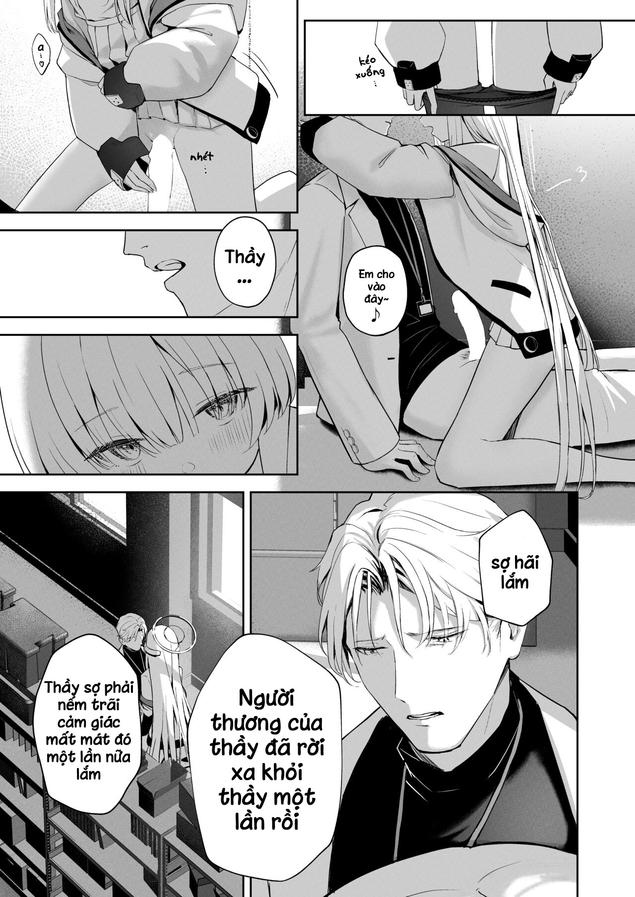 Đọc truyện hentai Noa nhận thấy Yuuka và Sensei ngày càng thân thiết - Oneshot