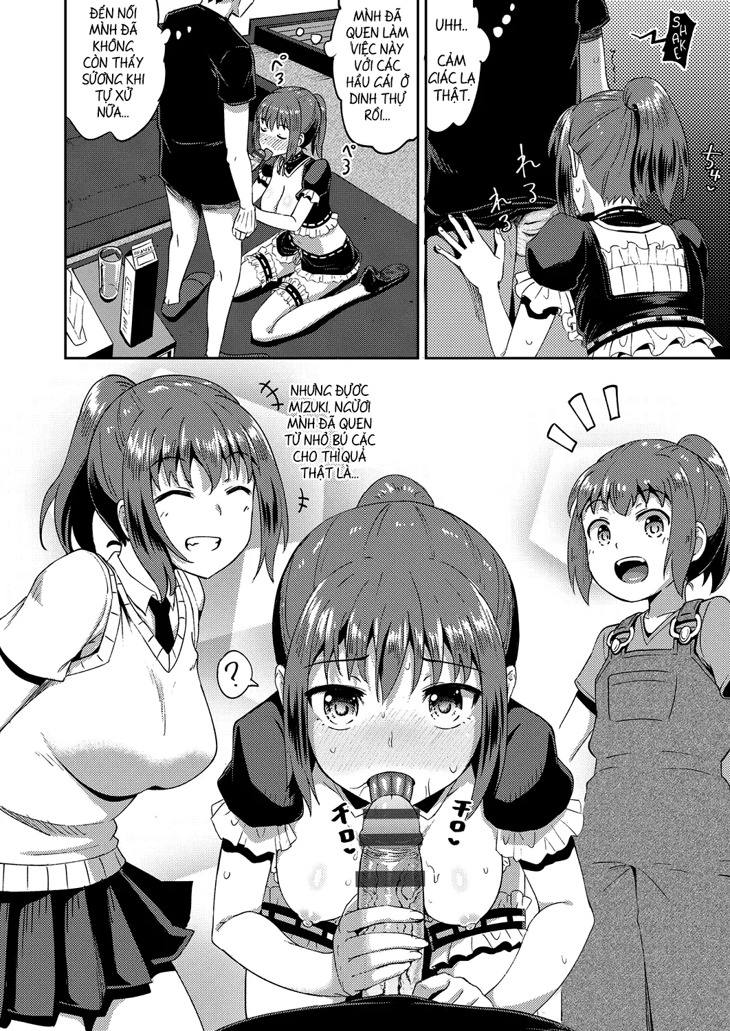 Đọc truyện hentai Cô bạn thuở nhỏ là hầu gái mồm lồn của tôi - Chap 1