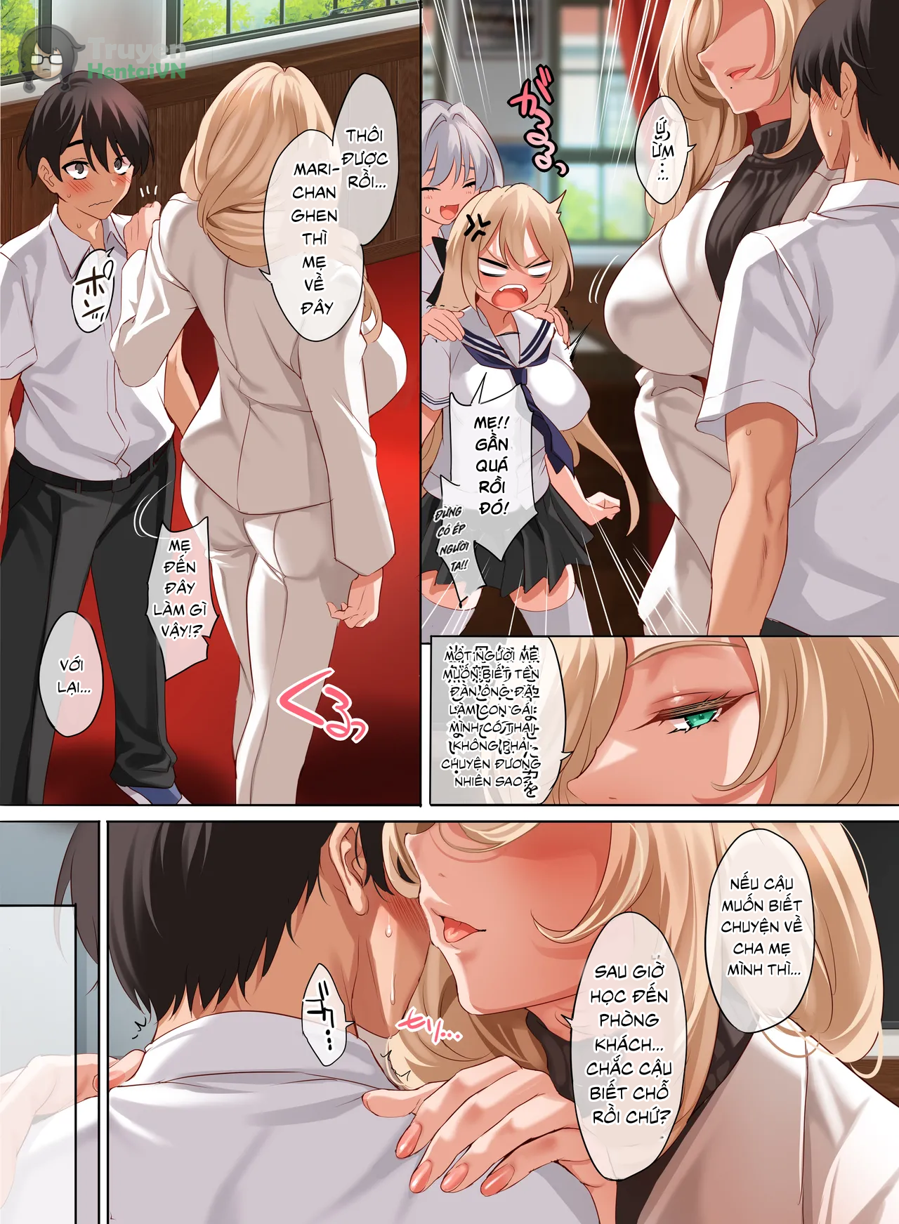 Đọc truyện hentai Jogakkou de Otoko Hitori na node Kousoku de Seiyoku no Hakeguchi ni Sareru Nichijou 4.5-Jigenme - Oneshot