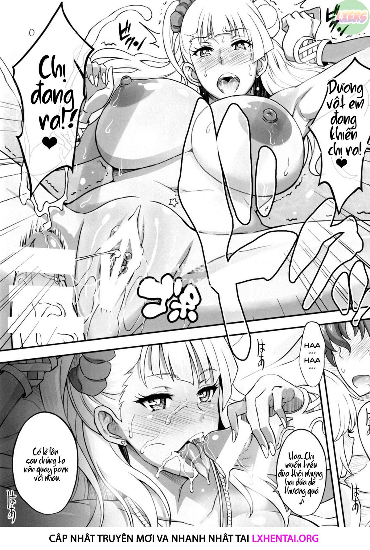Đọc truyện hentai Omakase Fudeoroshi Galko-chan - Chap 2 - END