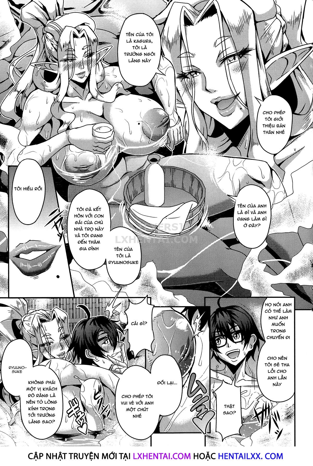 Đọc truyện hentai Elf Harem Story - Chap 2