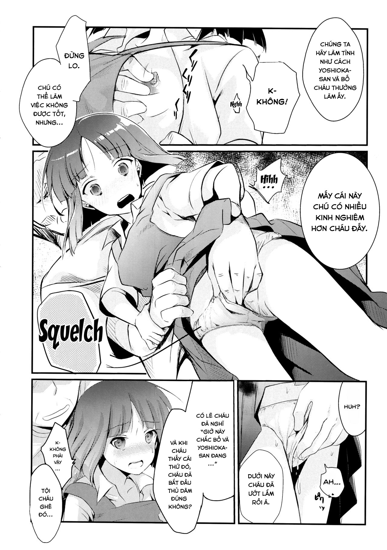 Đọc truyện hentai Tsutomesaki no Musume-san o Oishiku Itadaku Hon - Oneshot - loli