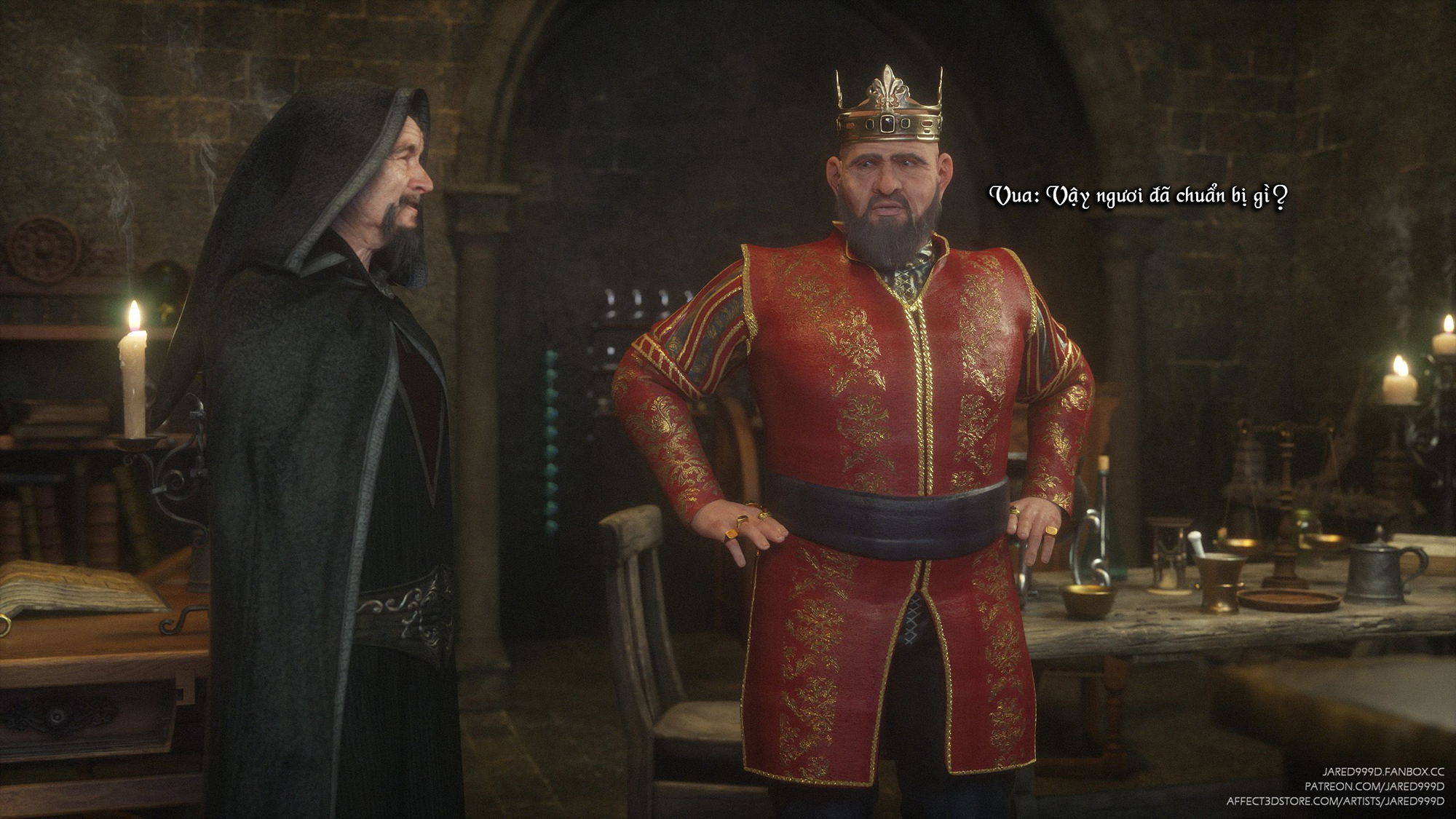 Đọc truyện hentai Fallen Lady - Vol 2 - Chap 5: Buổi thiết triều cực khoái