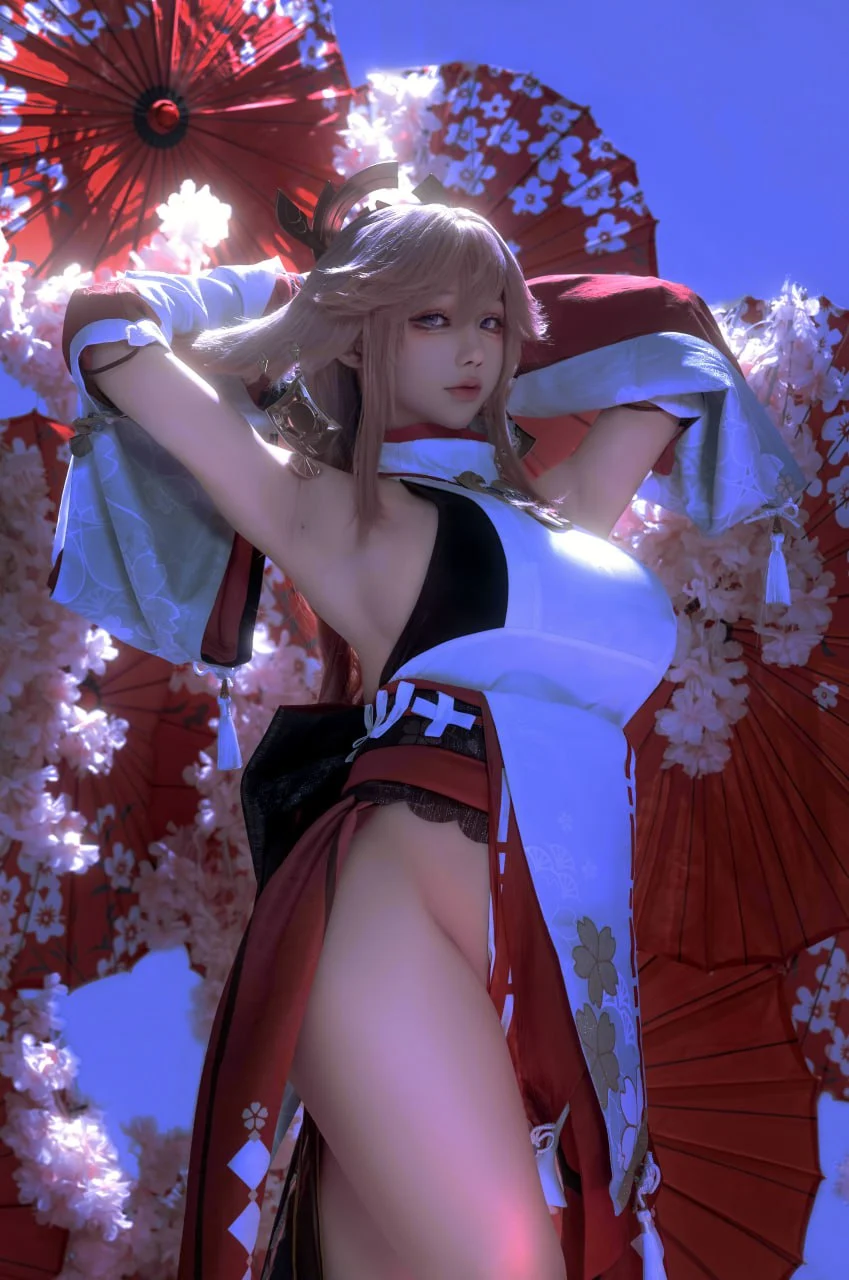 Đọc truyện hentai Tuyển tập Albums siêu phẩm Cosplay - Chap 70 - Izayoi Rui - Yae Miko