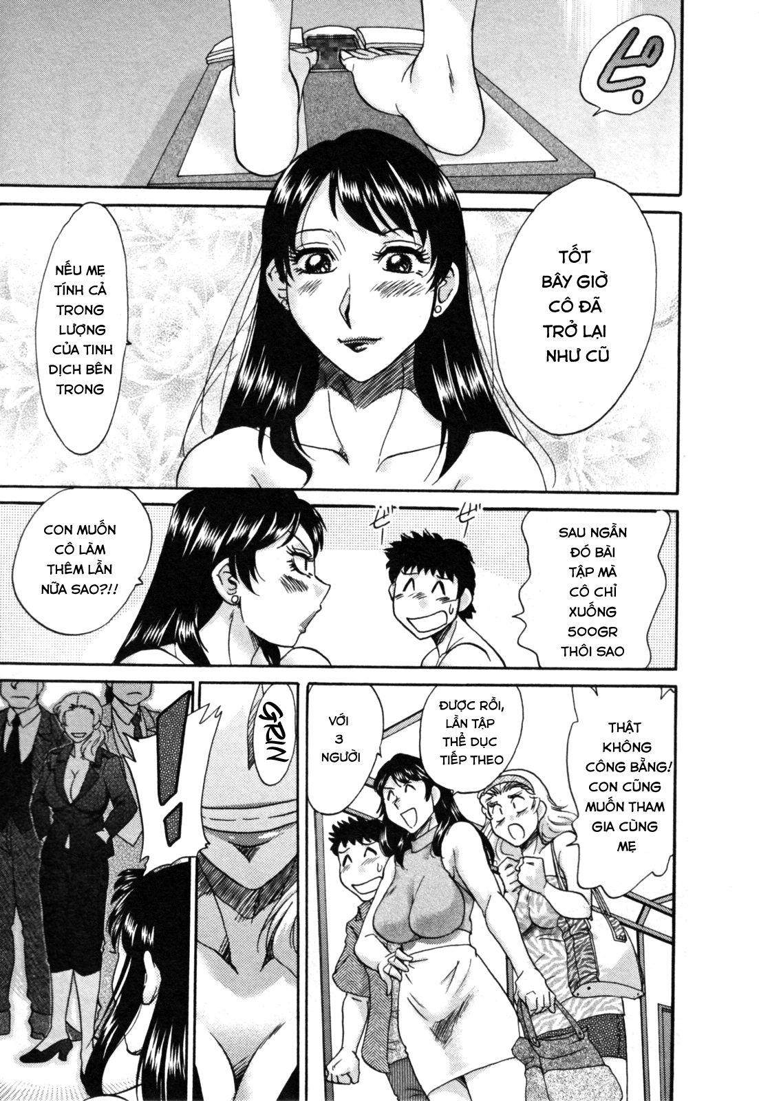 Đọc truyện hentai 2 người mẹ - Chap 16- Nắm lấy nào