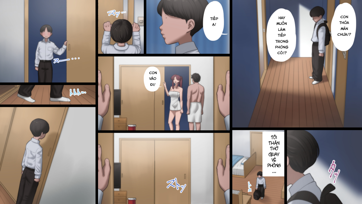 Đọc truyện hentai Haha wa Kayoi Seidorei - Oneshot - Có che