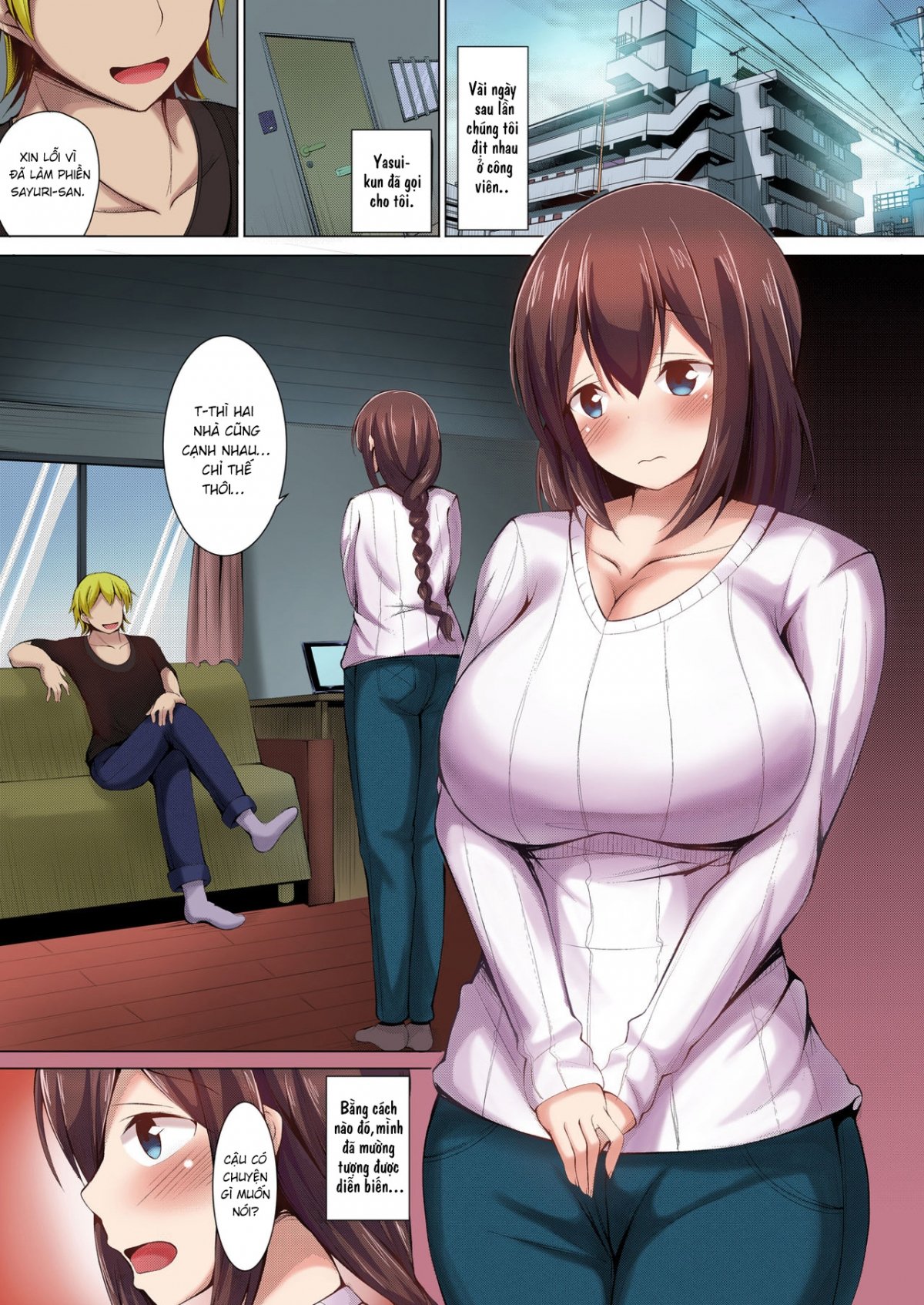 Đọc truyện hentai Người phụ nữ đã lập gia đình - Oneshot