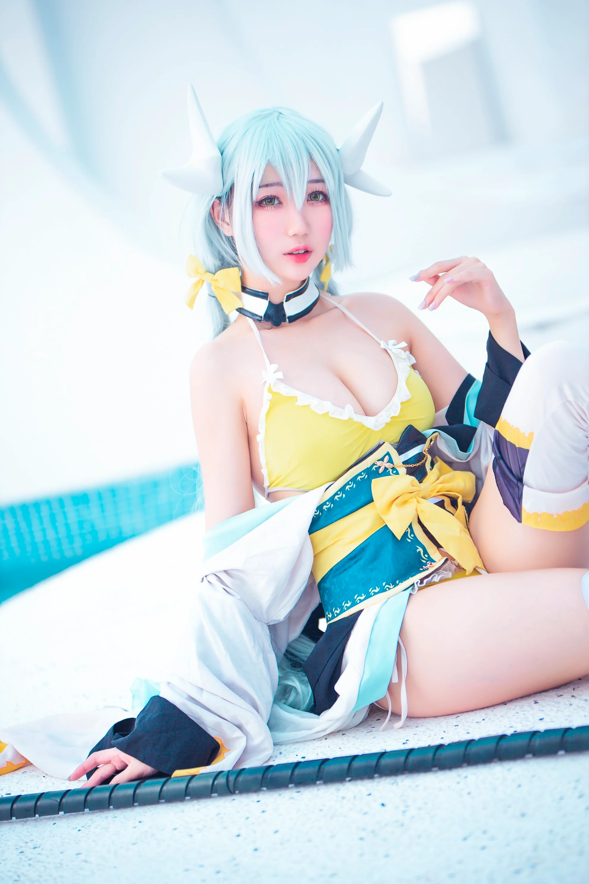 Đọc truyện hentai Tuyển tập Albums siêu phẩm Cosplay - Chap 888 - Zhou Ji is a cute rabbit NO.031 Qing Ji
