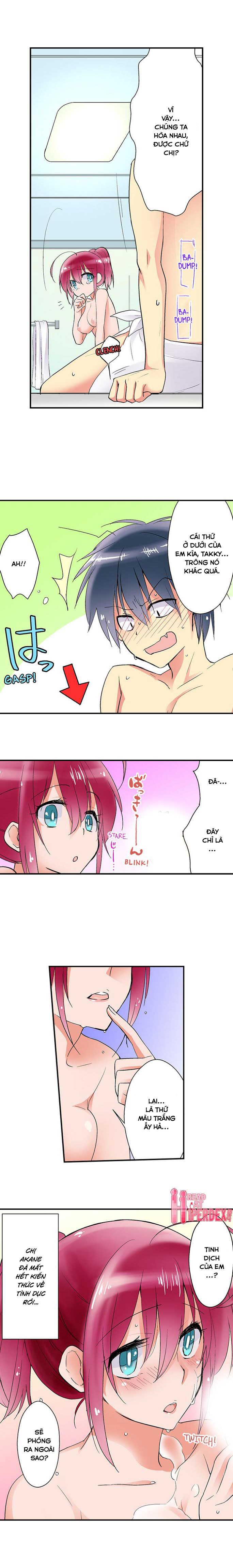 Đọc truyện hentai Dạy cho người chị gái mất trí nhớ của tôi về tình dục - Tập 3: Tắm chung với chị akane