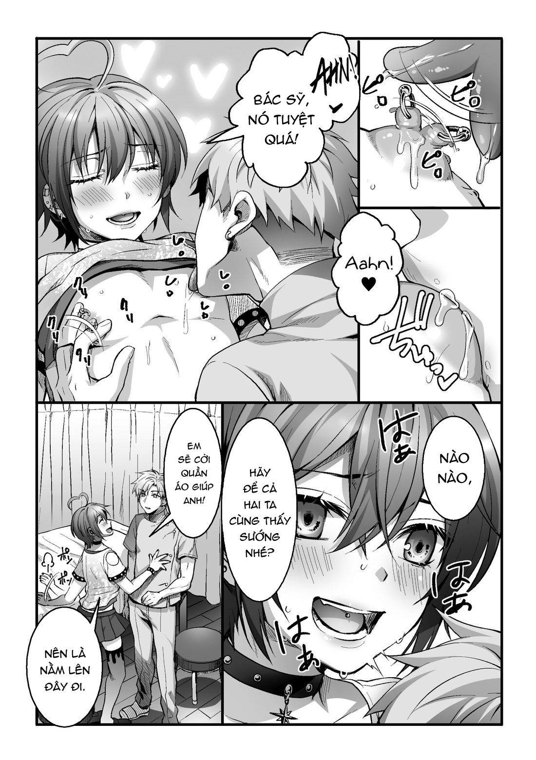 Đọc truyện hentai Niềm vui thẳng xuống hình ảnh chào đón - Chap 2