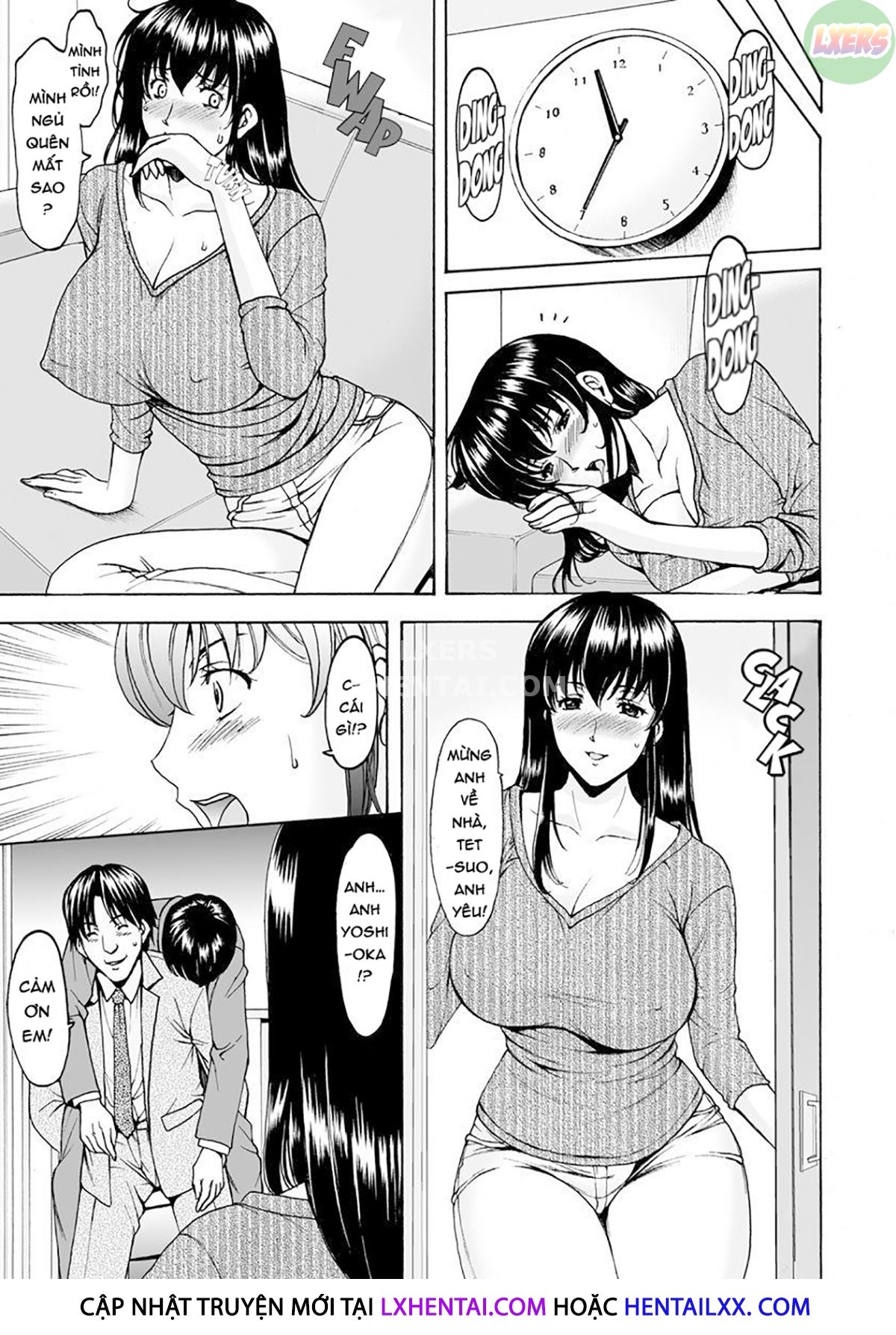 Đọc truyện hentai Thôi Miên Cô Vợ Ngây Thơ Của Đồng Nghiệp - Chap 1