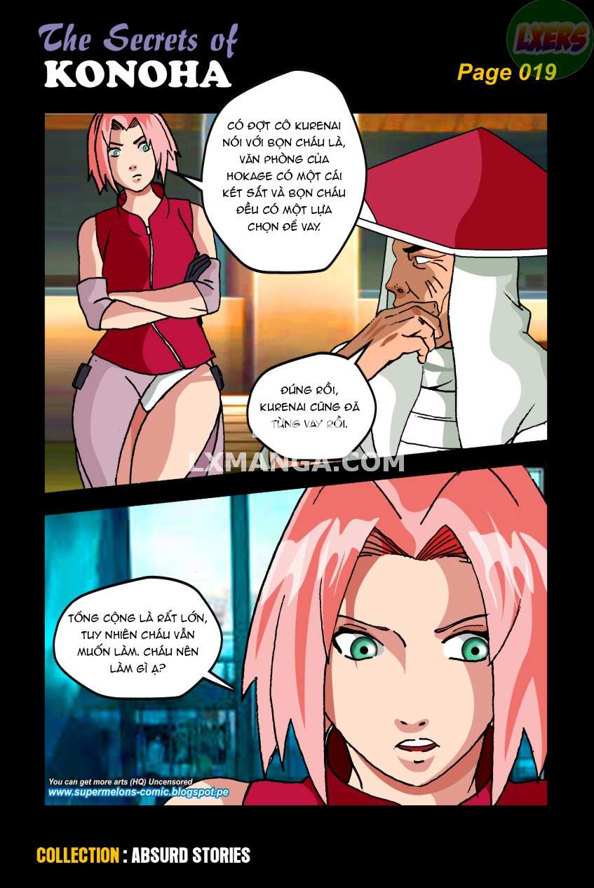 Đọc truyện hentai Bí mật của Konoha - Oneshot
