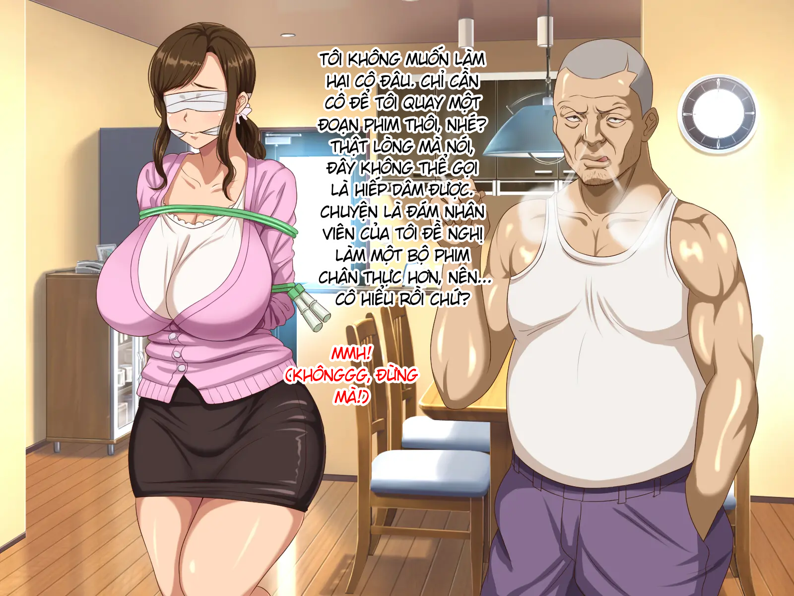 Đọc truyện hentai Cái ngày người mẹ yêu dấu của tôi bị đụ tới tấp ngay trước mặt - Chap 1