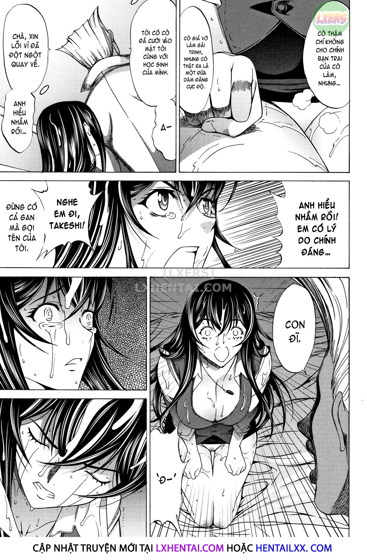 Đọc truyện hentai Shinjin Onna Kyoushi Shinjou Yuuko - Chap 12