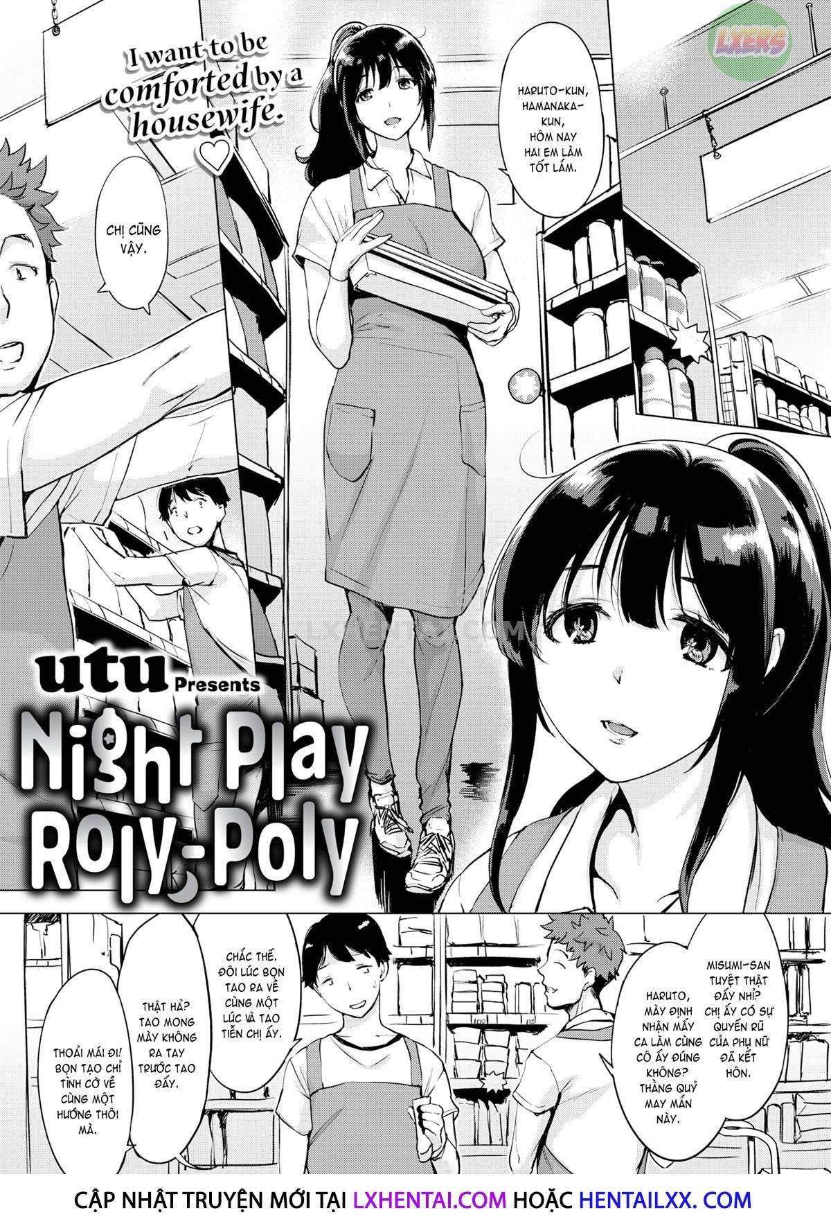 Đọc truyện hentai Night Play Roly-Poly - Oneshot