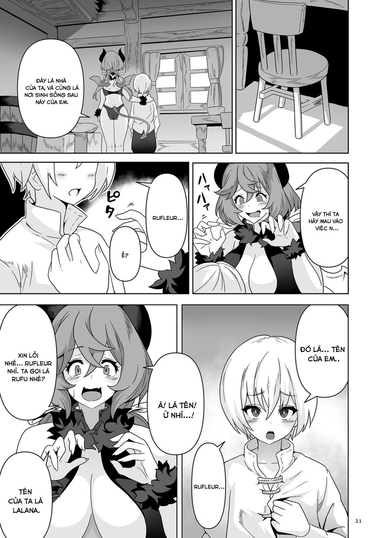 Đọc truyện hentai Vương quốc Succubus thèm bú - Chap 1