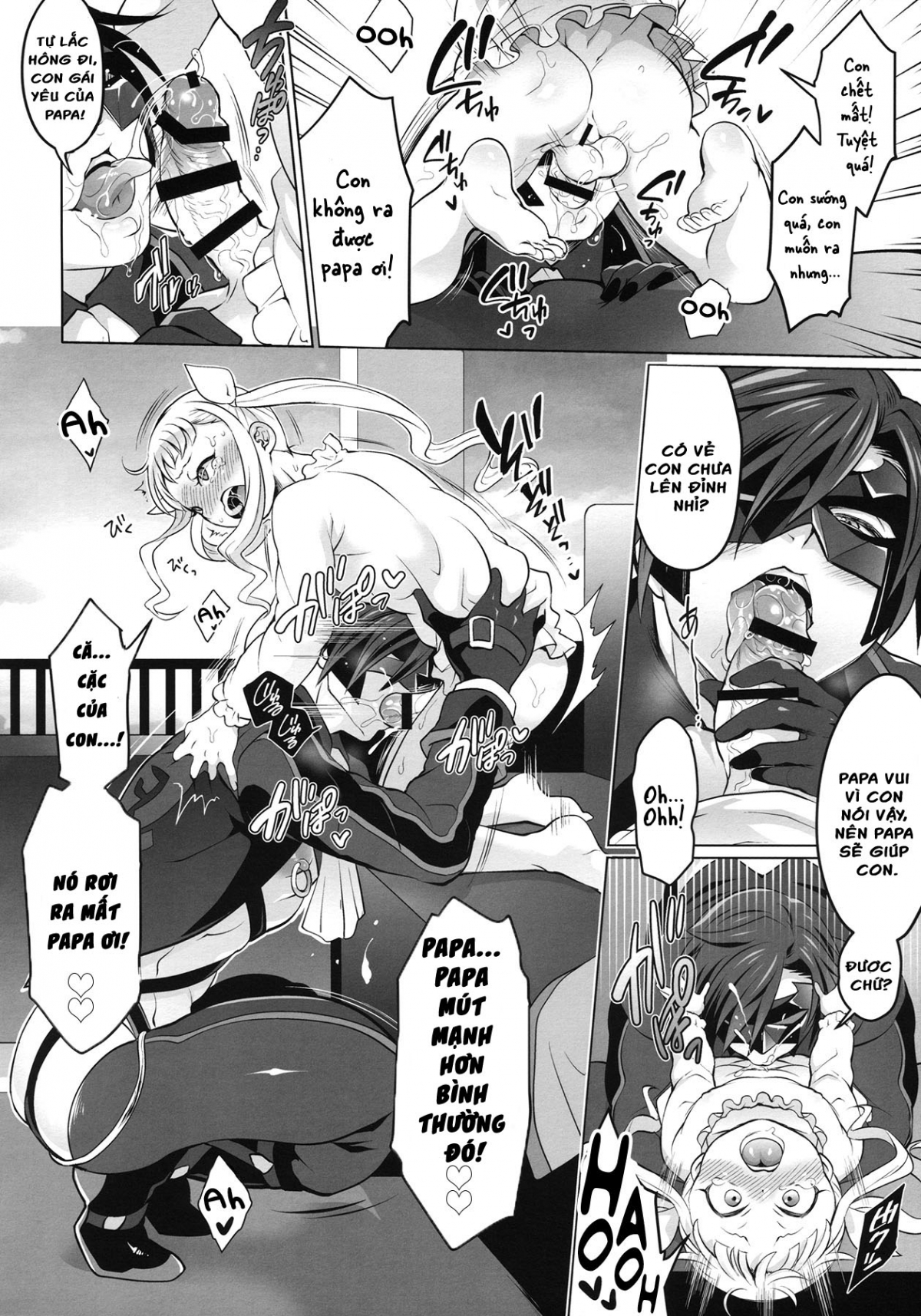 Đọc truyện hentai Papa ni AmaElle Futanari Manamusume (Tales of Xillia) - Oneshot