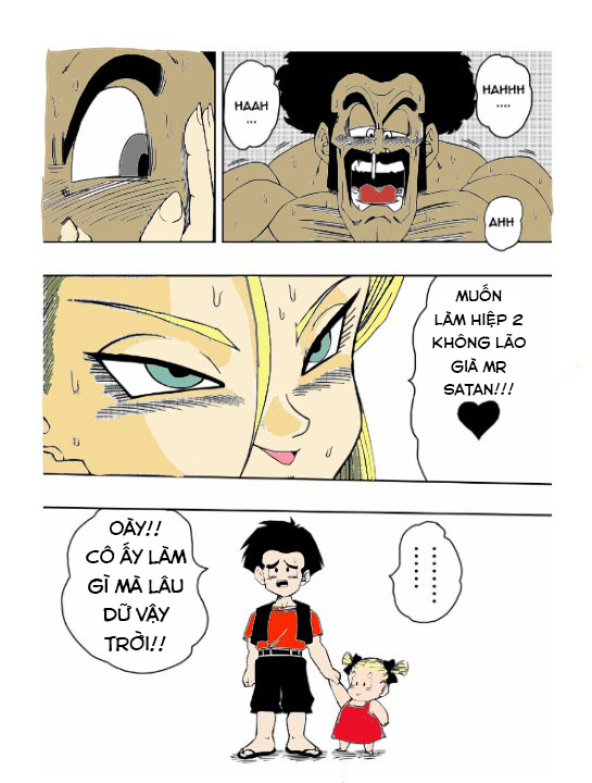 Đọc truyện hentai 18-gou to Mister Satan!! Seiteki Sentou! (Dragon Ball Z) [Decensored] - Oneshot