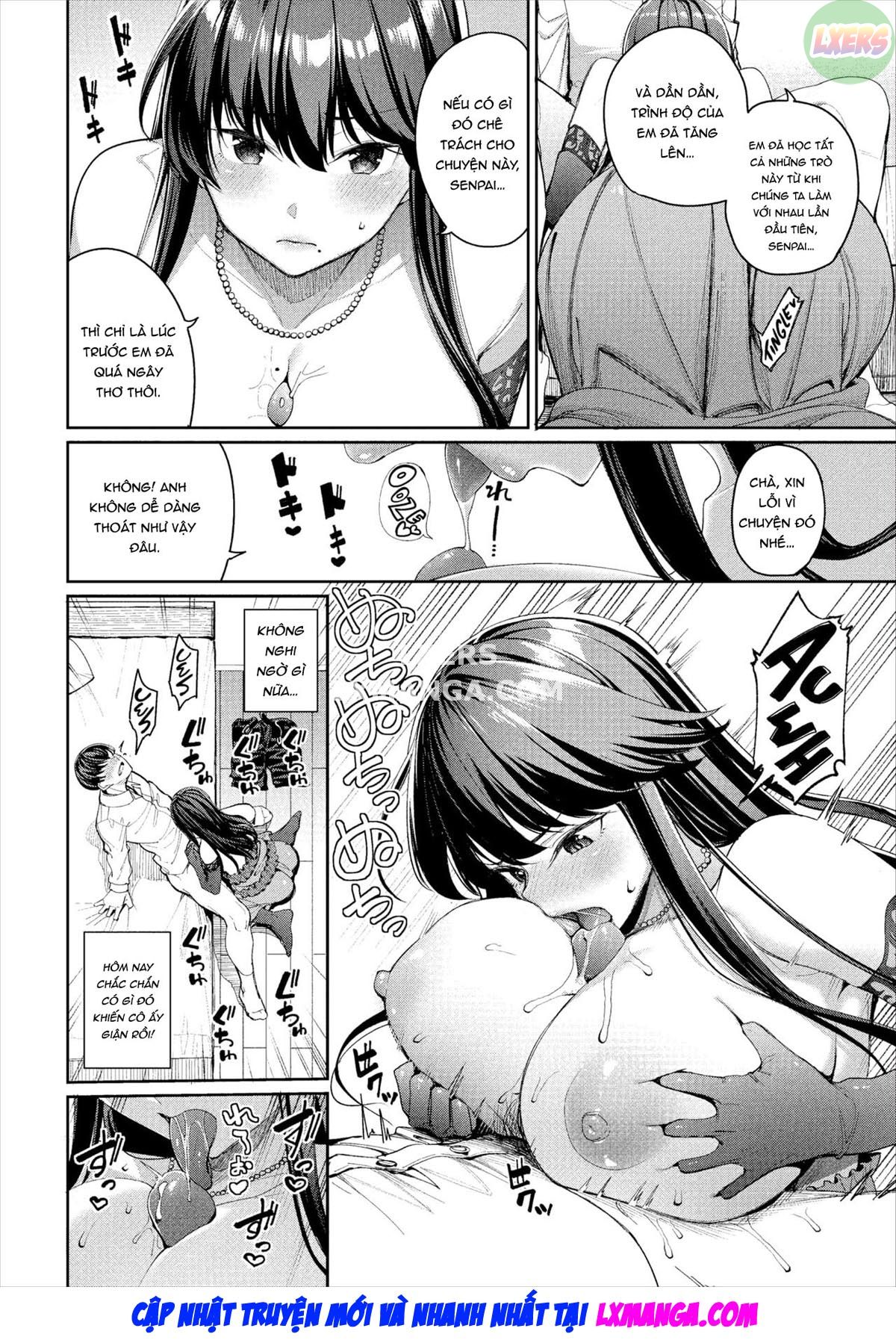 Đọc truyện hentai Ghen tị Kyoko-san - Oneshot