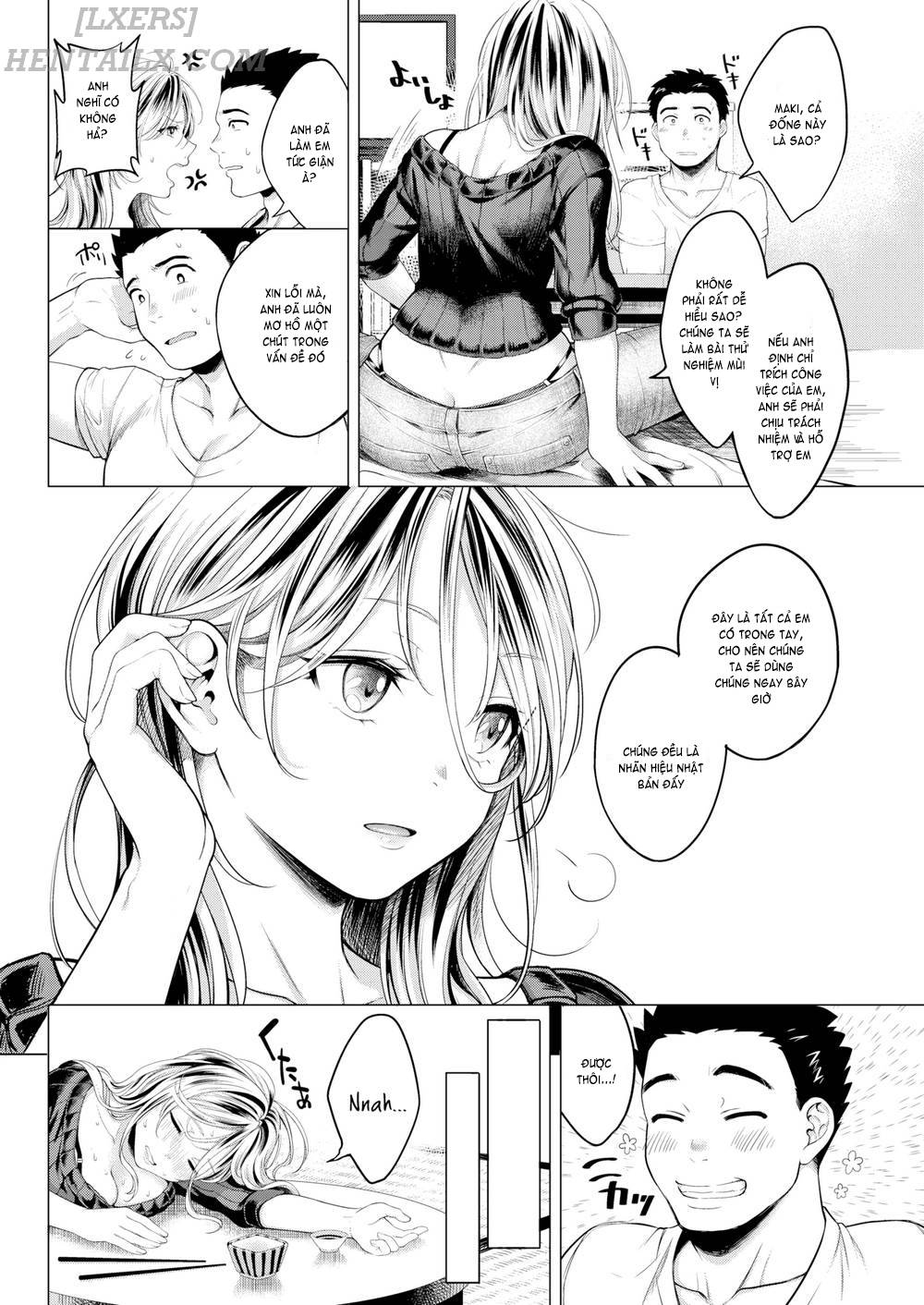 Đọc truyện hentai Nenmaku - Chap 6 - Evening Warmed Sake