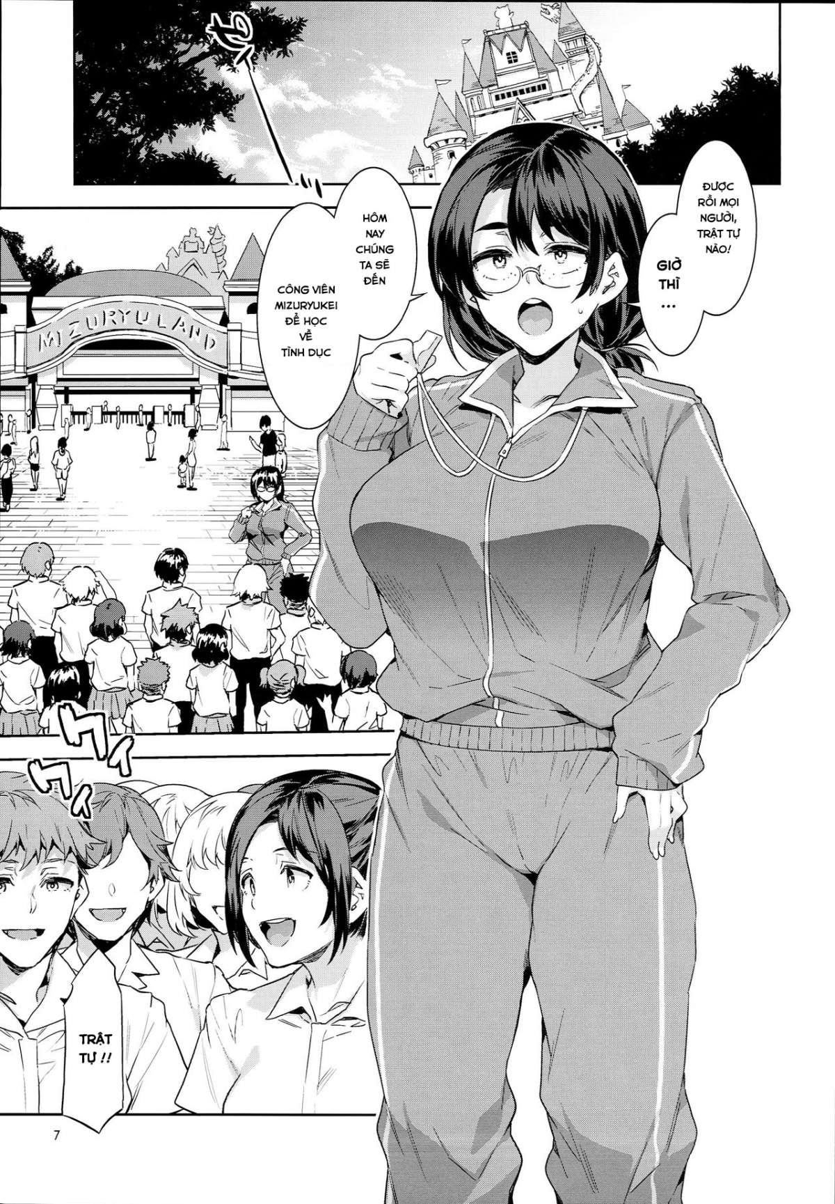 Đọc truyện hentai Oide Yo Mizuryuu Kei Land - Chap 7