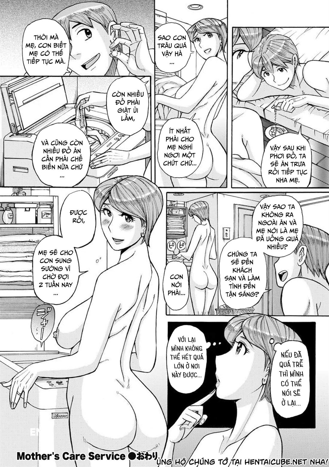 Đọc truyện hentai Mother’s Care Service - Chap 1