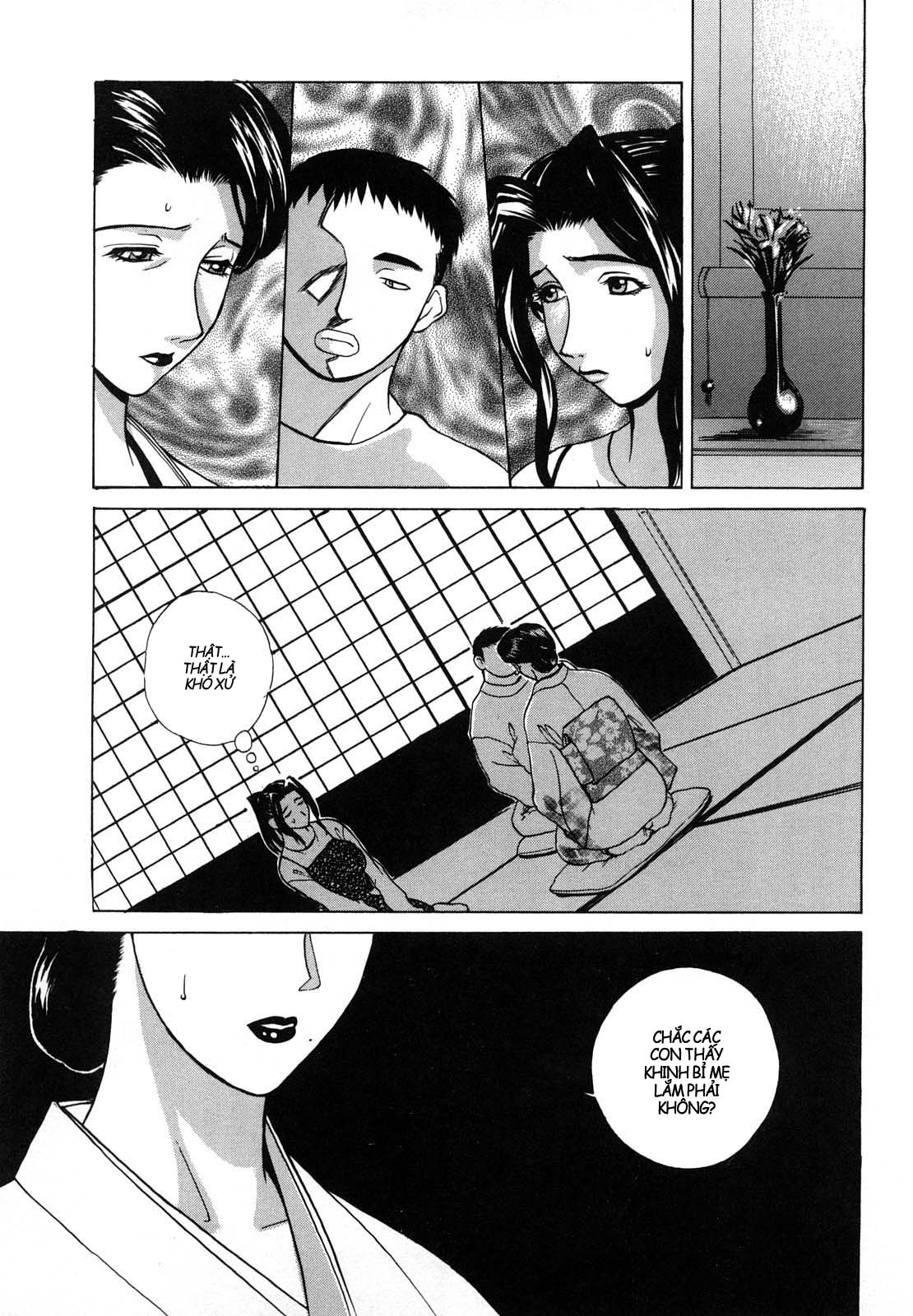 Đọc truyện hentai Cô dâu dâm đãng của nhà Takayanagike - Chap 4