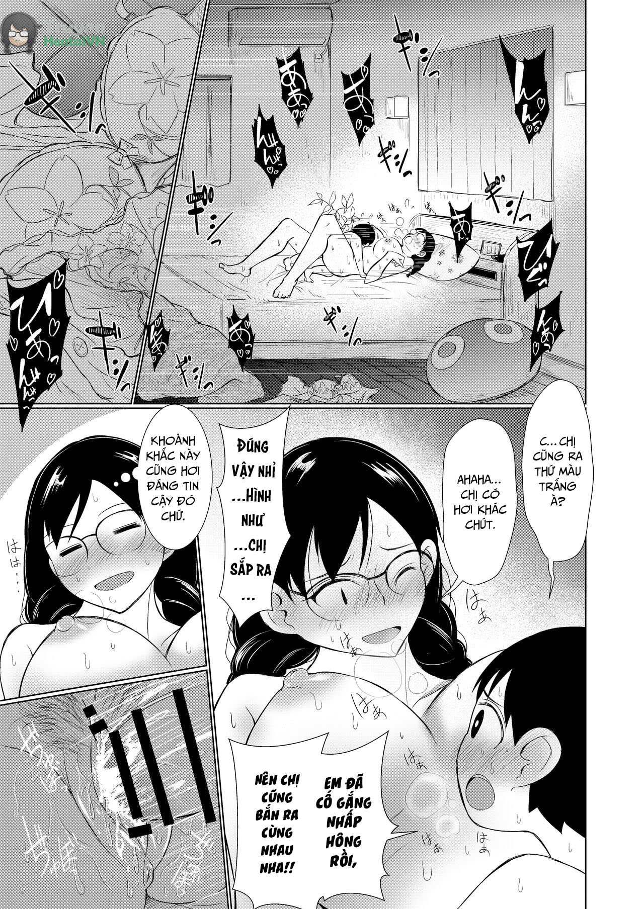 Đọc truyện hentai Chị gái đơn điệu ơi cố lên! Việc chăm sóc cậu  bé khi lần đầu cương cứng thật mệt mỏi - Oneshot