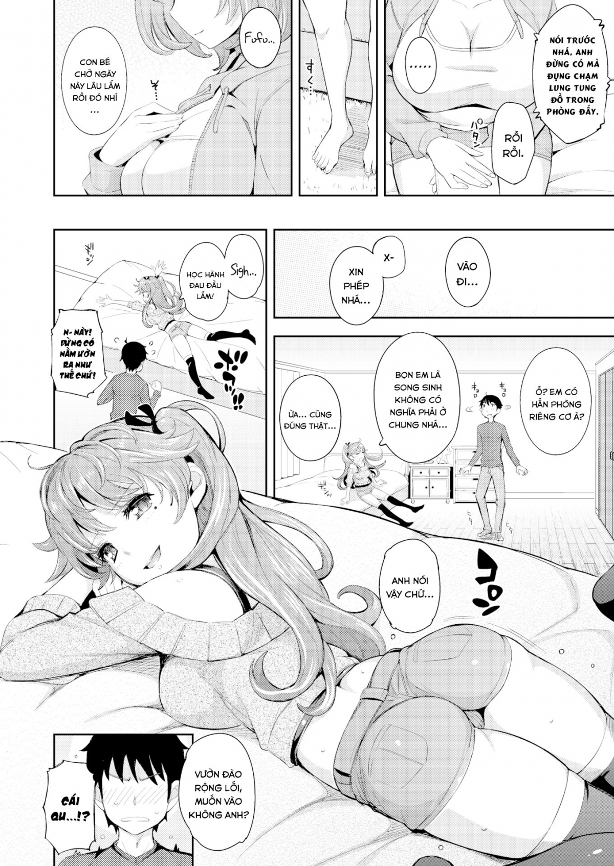 Đọc truyện hentai Twins ☆ Scramble - Chương 1